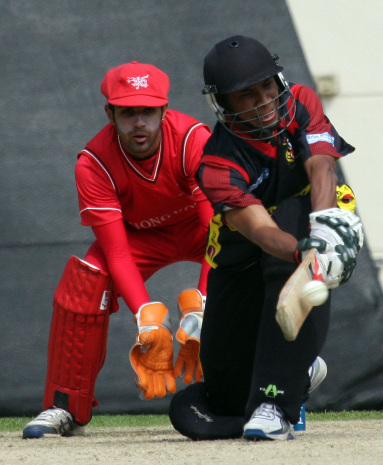 Chris Amini top-scored for Papua New Guinea with 60, Hong Kong v Papua New Guinea, WCL Division Three Final, Kowloon, January 29, 2011