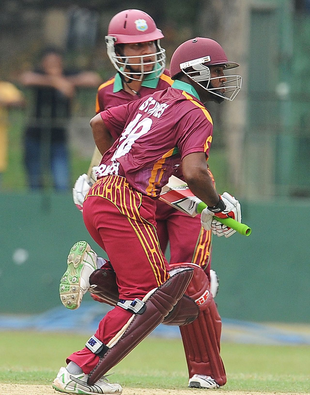 Adrian Barath and Ramnaresh Sarwan added 165 for the third wicket, Sri Lanka v West Indies, 1st ODI, SSC, Colombo, January 31, 2011