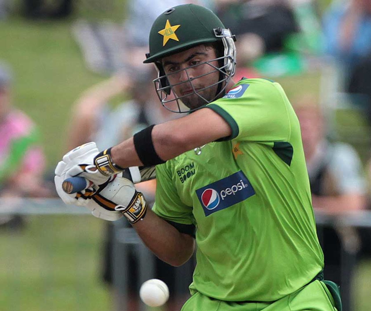 Ahmed Shehzad scored his maiden ODI ton, New Zealand v Pakistan, 5th ODI, Hamilton, February 3, 2011
