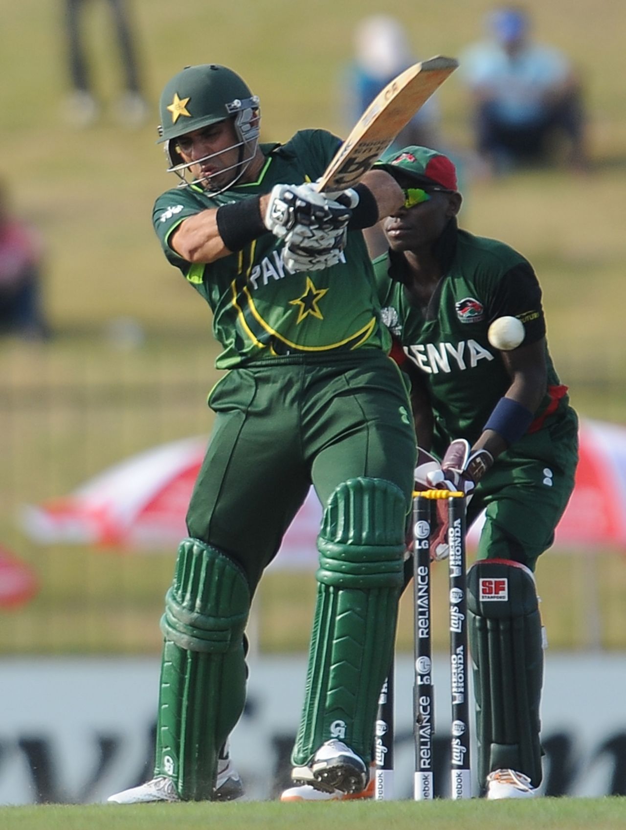 Misbah-ul-Haq was fluent in his half-century, Kenya v Pakistan, World Cup, Group A, Hambantota, February 23, 2011