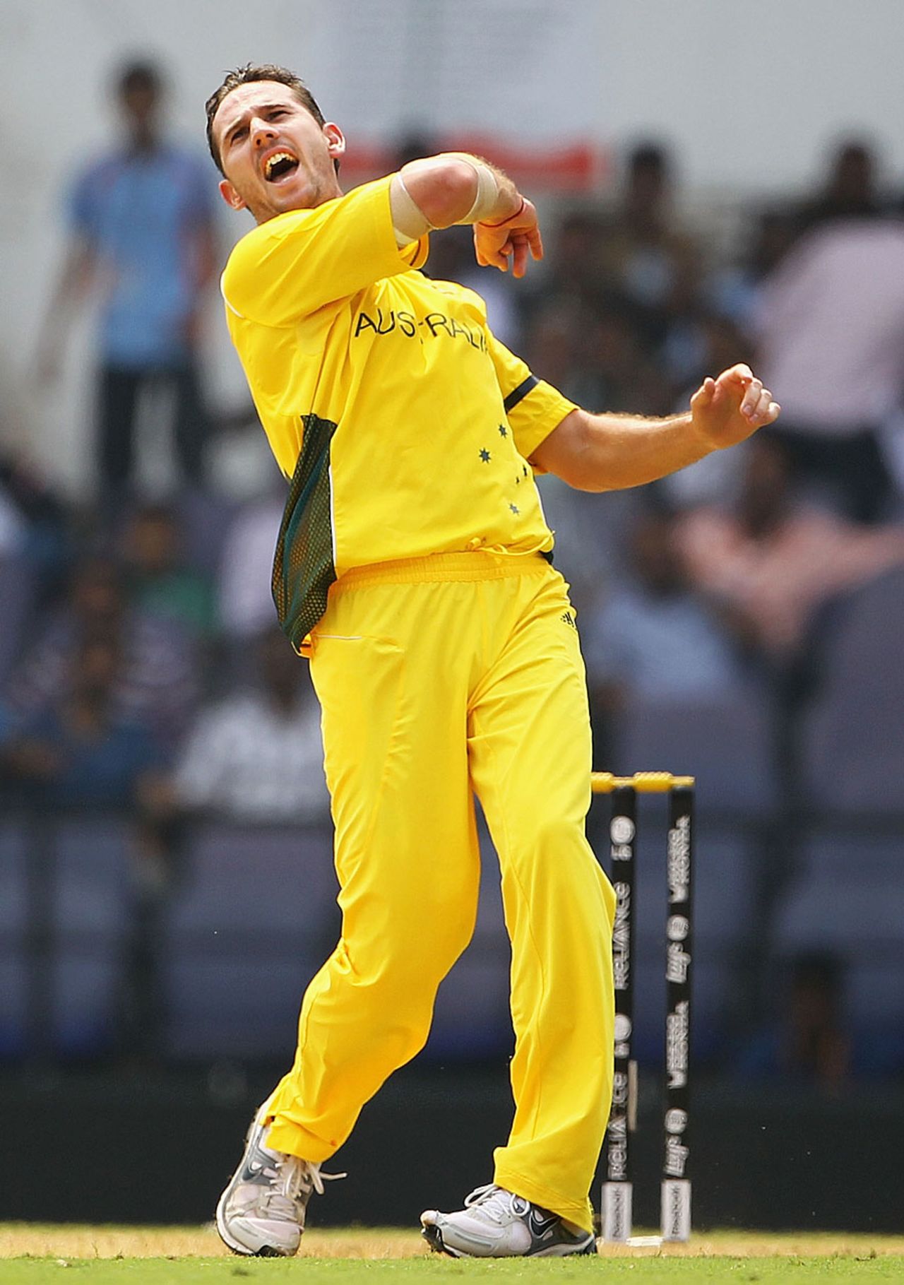 Australia's fast men were on fire in Nagpur, Australia v New Zealand, World Cup, Group A, Nagpur, February 25, 2011