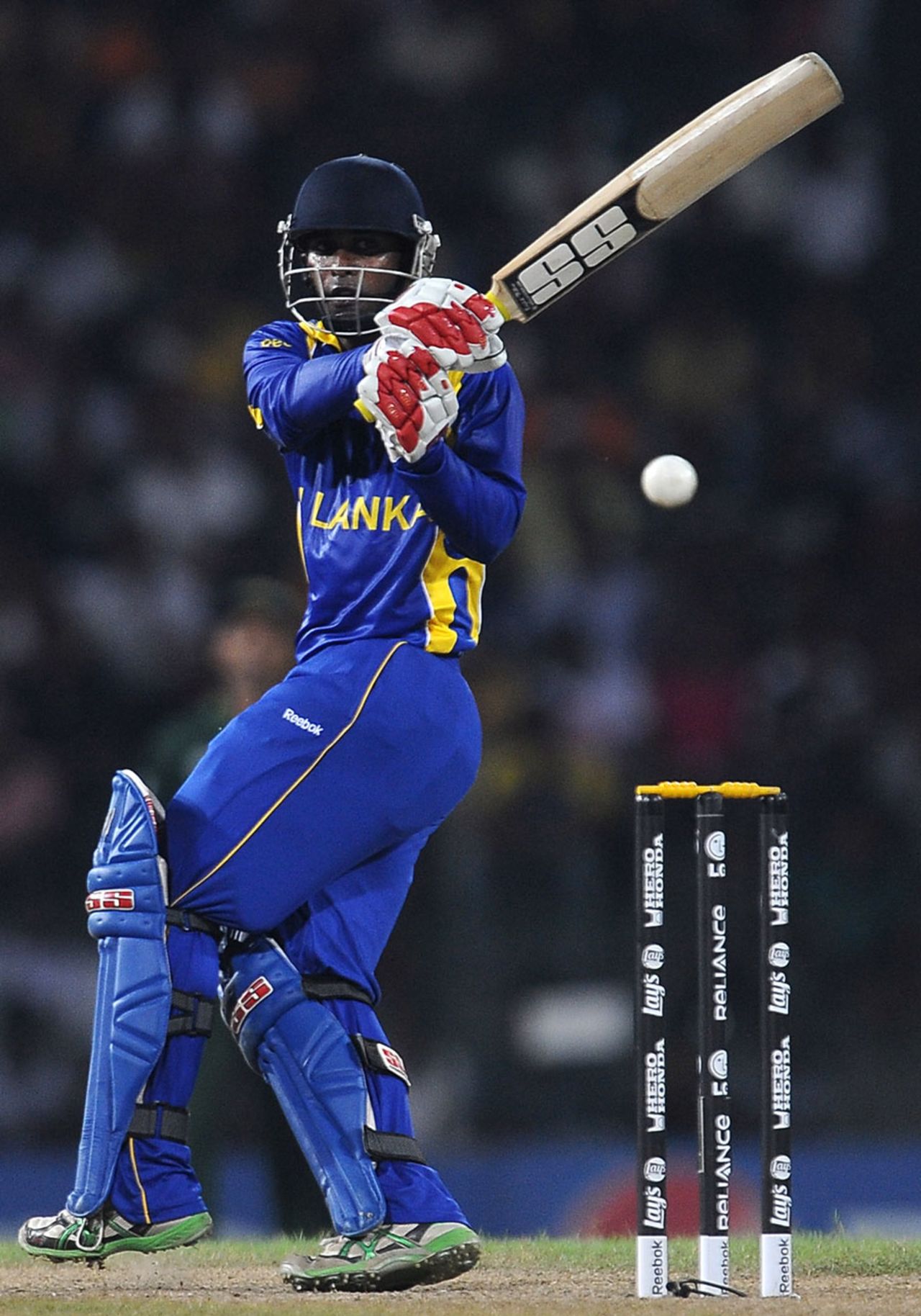 Chamara Silva got to a fifty off 75 balls, Sri Lanka v Pakistan, World Cup, Group A, Colombo, February 26, 2011