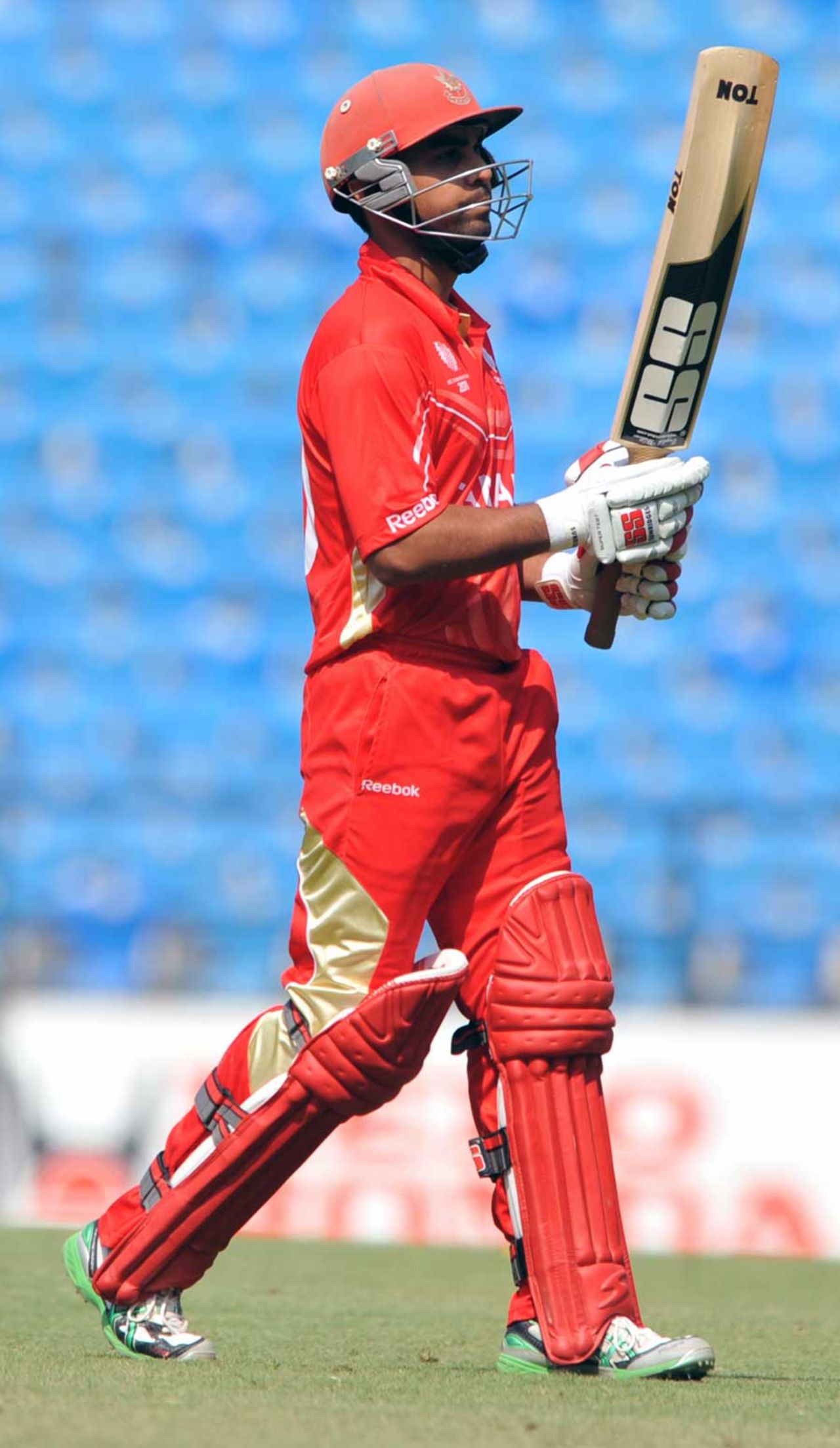 Ashish Bagai was out first ball, Canada v Zimbabwe, World Cup 2011, Group A, Nagpur, February 28, 2011 