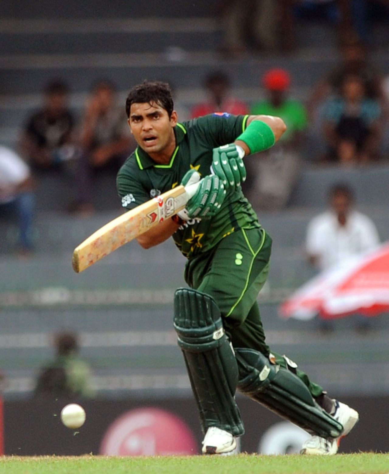 Umar Akmal top scored for Pakistan with 48, Canada v Pakistan, Group A, World Cup 2011, Colombo, March 3, 2011