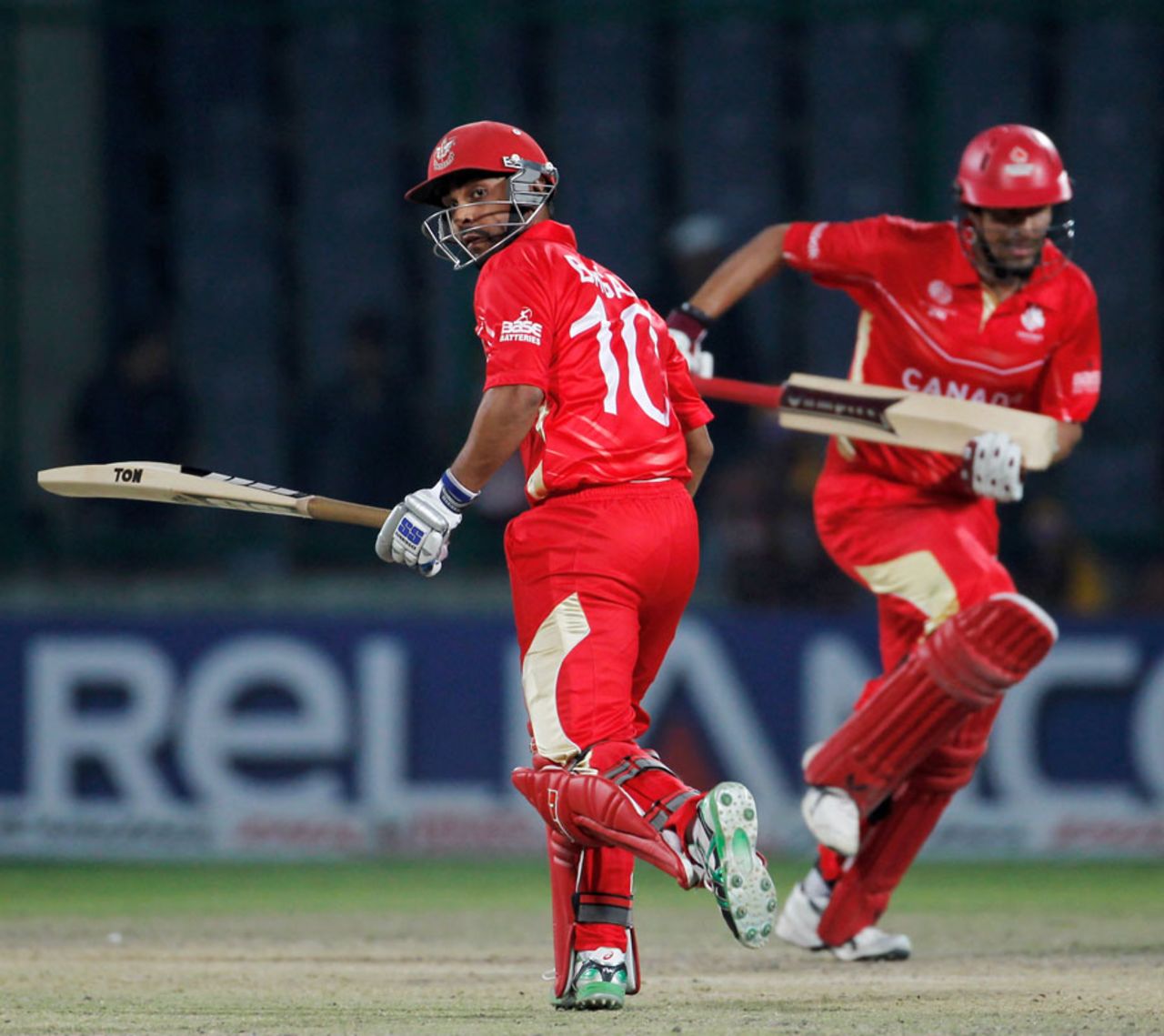 Ashish Bagai and Jimmy Hansra put together 132 for the fourth wicket, Canada v Kenya, Group A, World Cup, Delhi, March 7, 2011