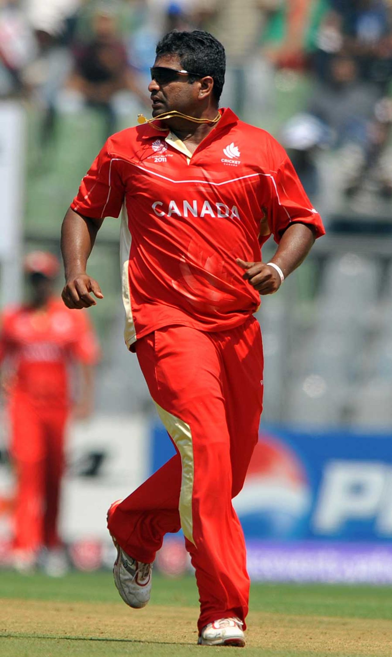 Balaji Rao picked up two wickets, Canada v New Zealand, World Cup 2011, Group A, Mumbai, March 13 2011
