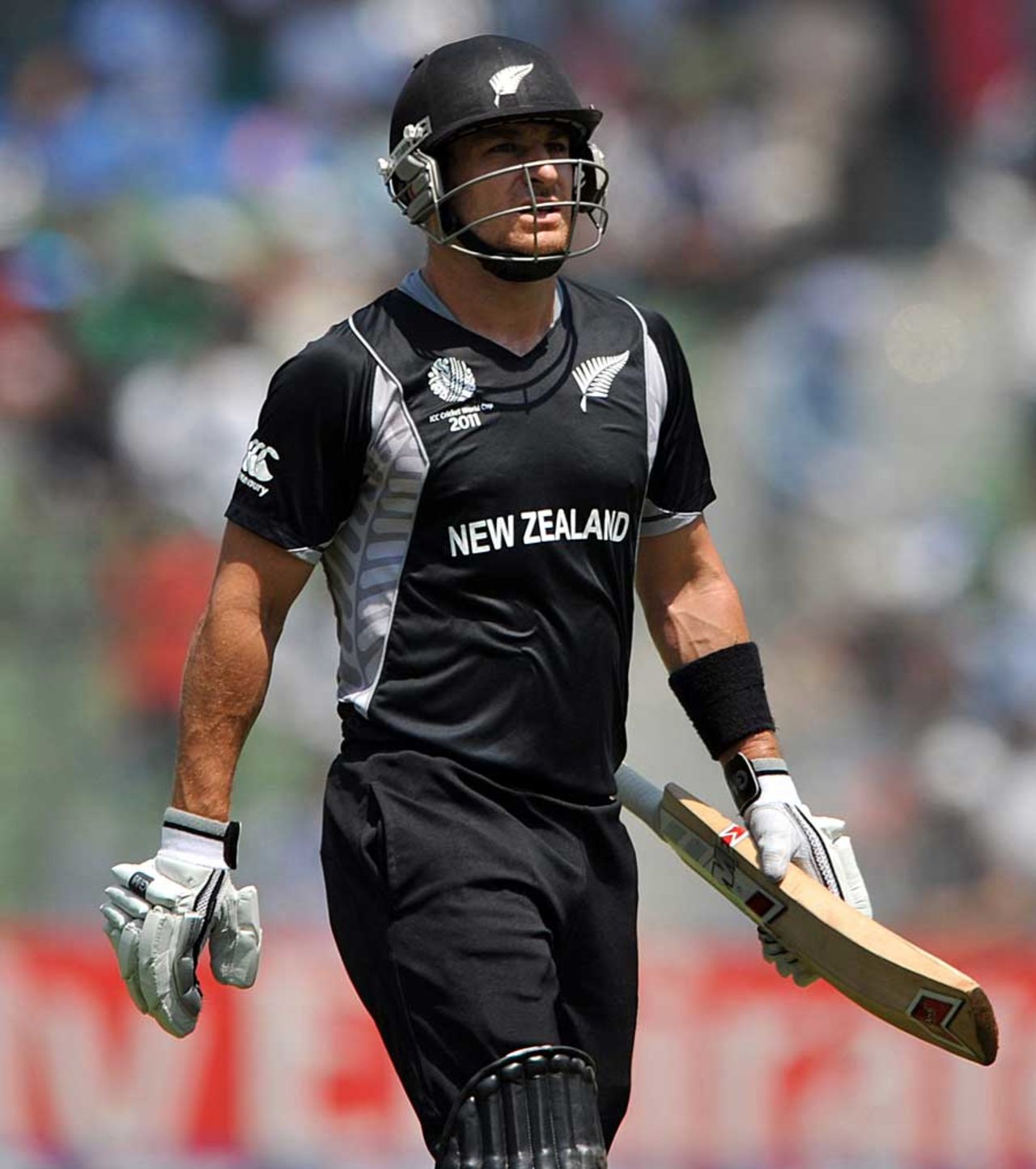 Nathan McCullum didn't last too long, Canada v New Zealand, Group A, World Cup 2011, Mumbai, March 13, 2011