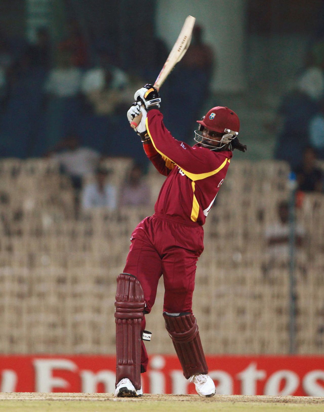 Chris Gayle launched West Indies' innings in blistering fashion, England v West Indies, World Cup, Group B, March 17, 2011