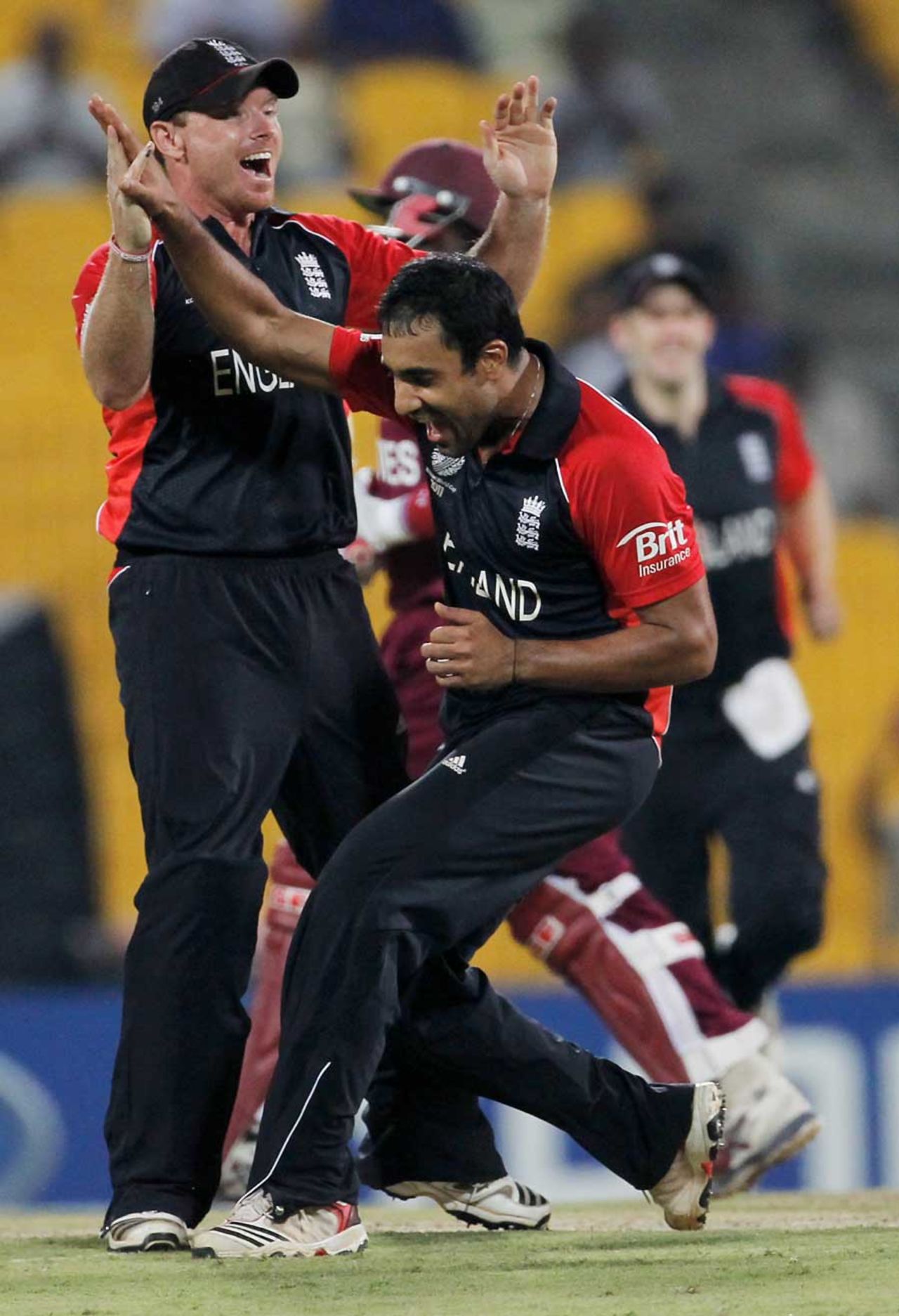 Ravi Bopara struck twice with his medium pace, England v West Indies, World Cup, Group B, March 17, 2011