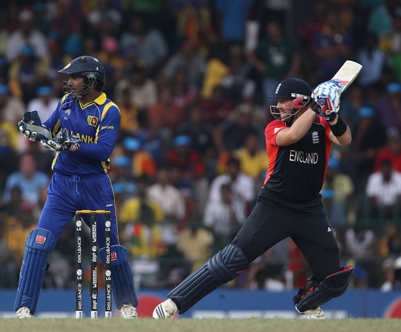 Matt Prior's late flurry helped England to 229, Sri Lanka v England, 4th quarter-final, World Cup 2011, Colombo, March 26 2011
