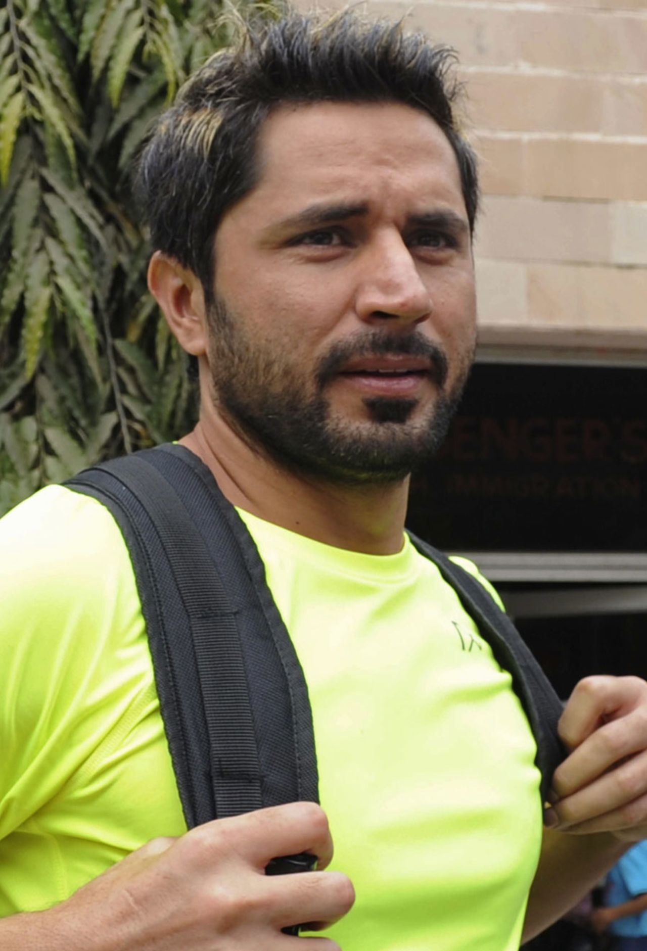 Shahid Afridi's brother Mushtaq arrives in India, March 28, 2011