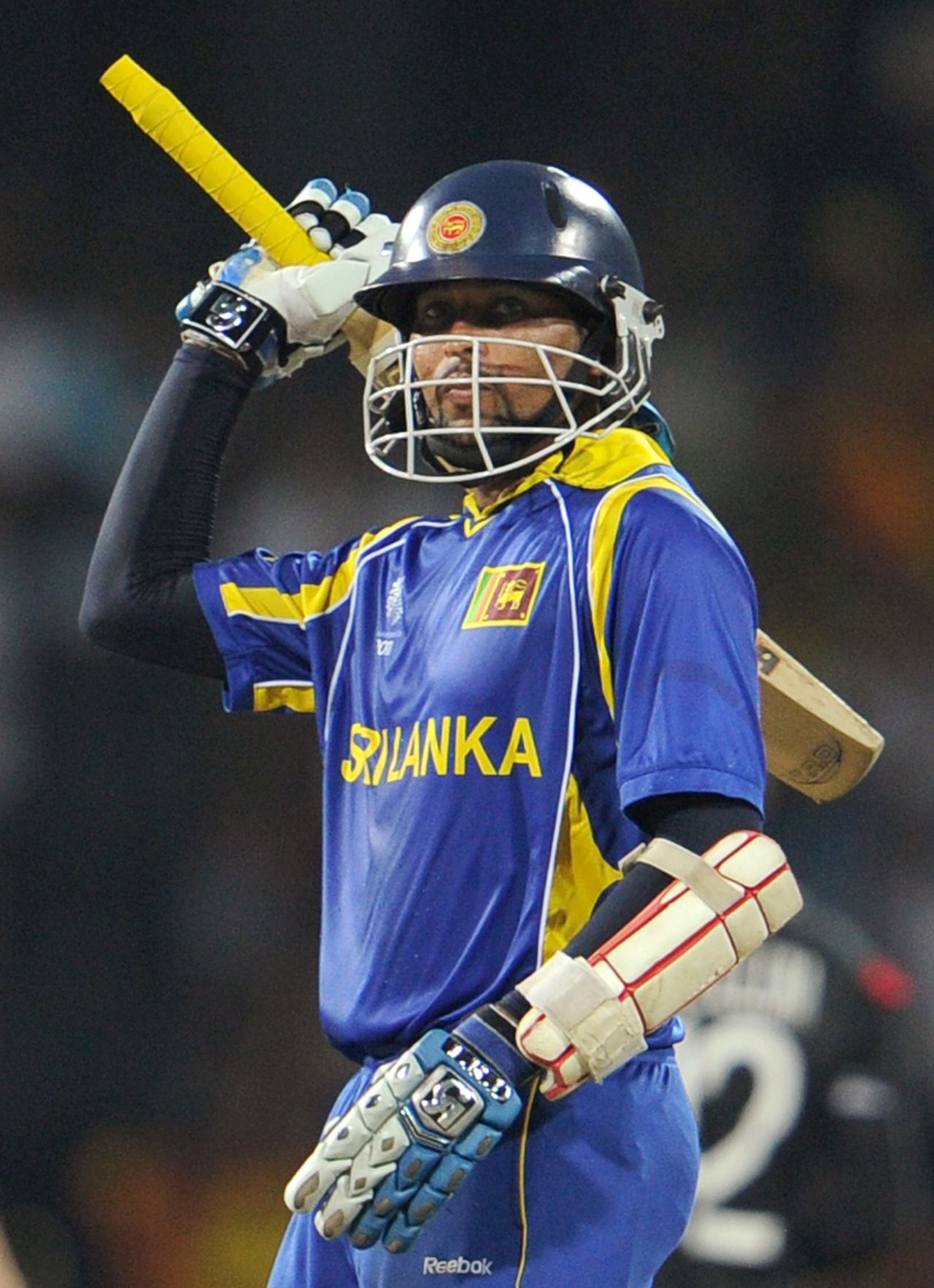 Tillakaratne Dilshan reached a 71-ball half-century against New Zealand, Sri Lanka v New Zealand, 1st semi-final, World Cup 2011, Colombo, March 29, 2011