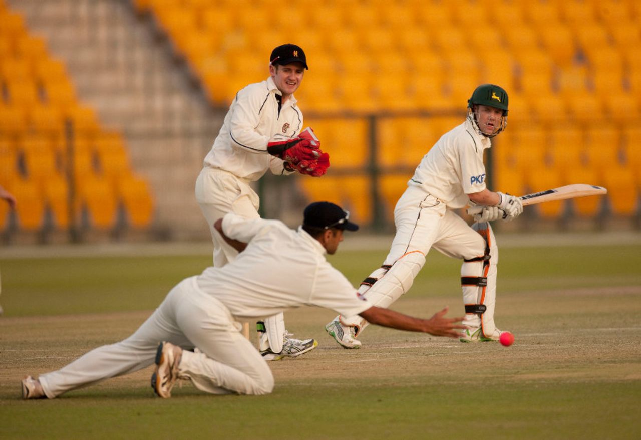 Chris Read provided resistance with a half-century, MCC v Nottinghamshire, 3rd day, Abu Dhabi, March 29, 2011