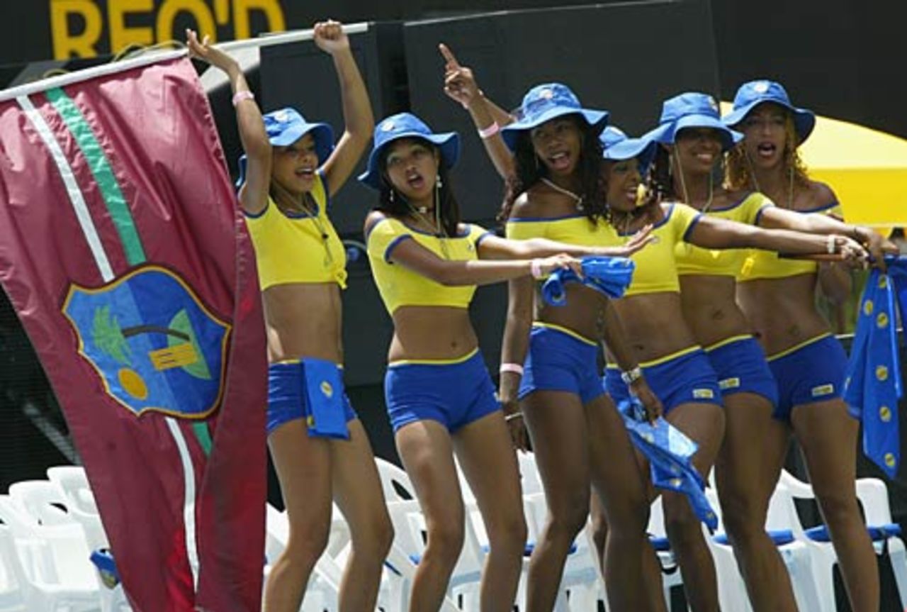 A taste of the Caribbean - the Carib Beer girls party on, March 22, 2004