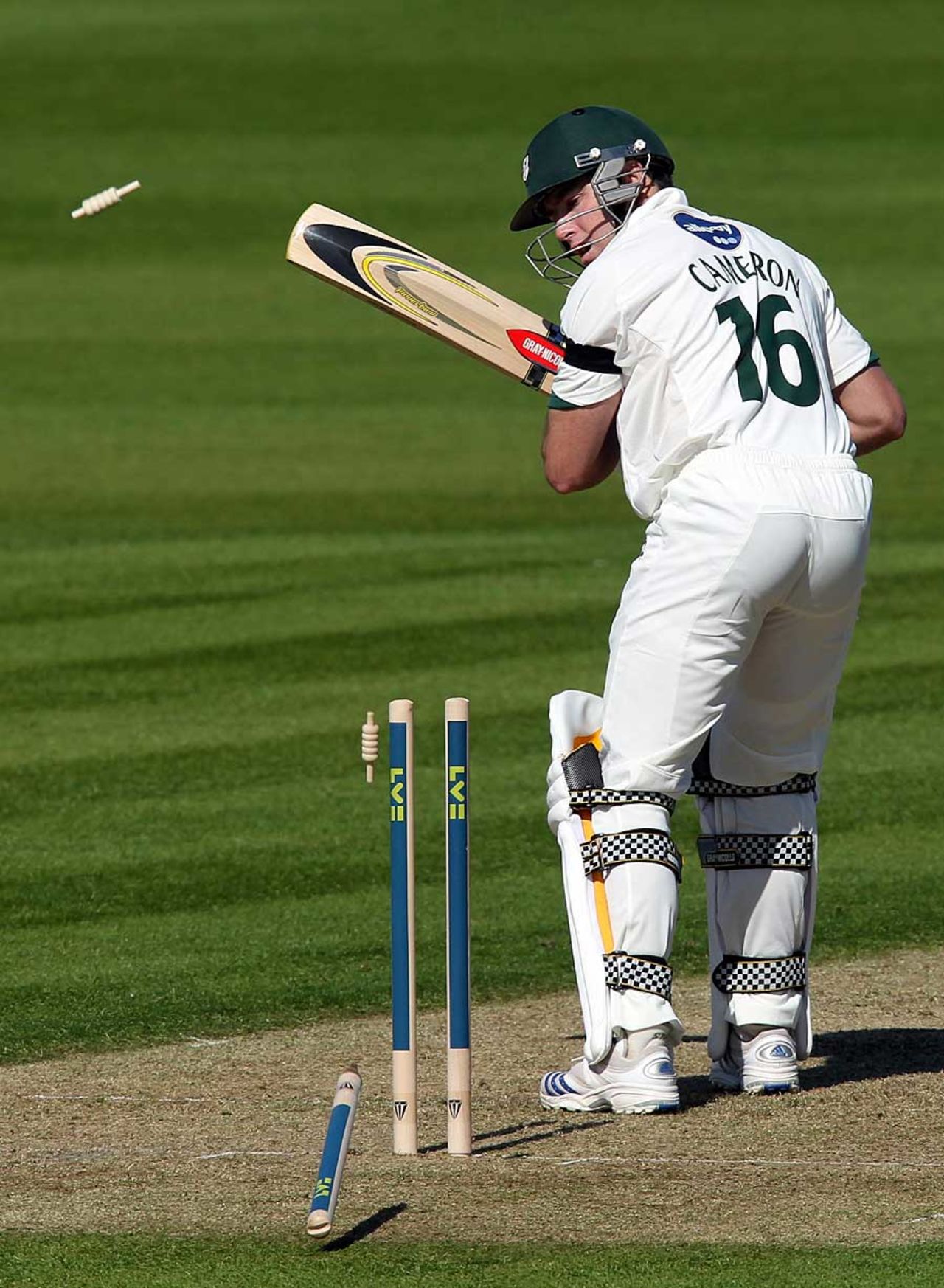 James Cameron regretted his leave against Ryan Sidebottom, Worcestershire v Yorkshire, County Championship, Division One, New Road, April 8, 2011