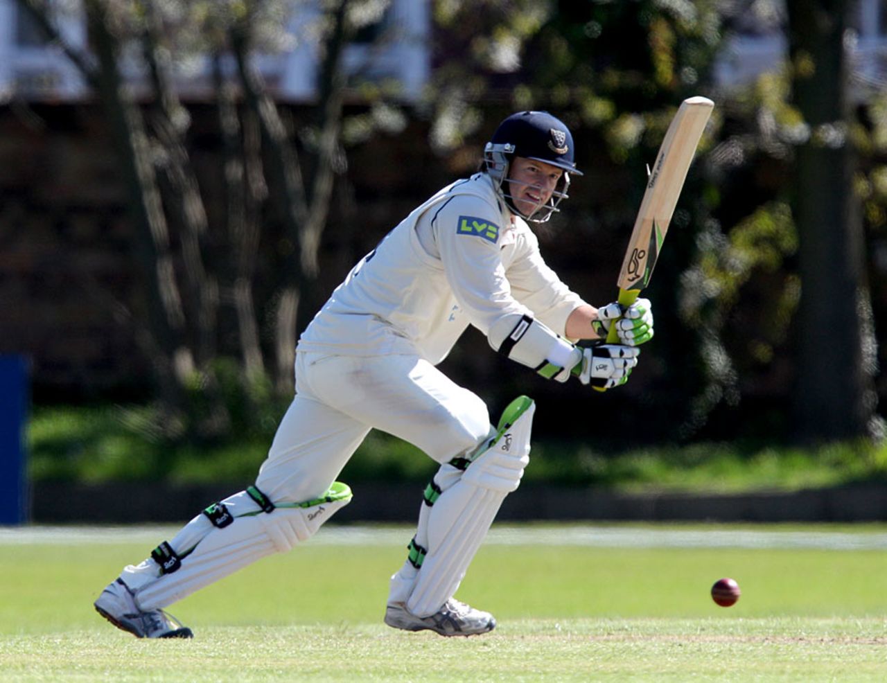 Ed Joyce showed early form against Lancashire, Lancashire v Sussex, County Championship, Division One, Liverpool, April 8, 2011