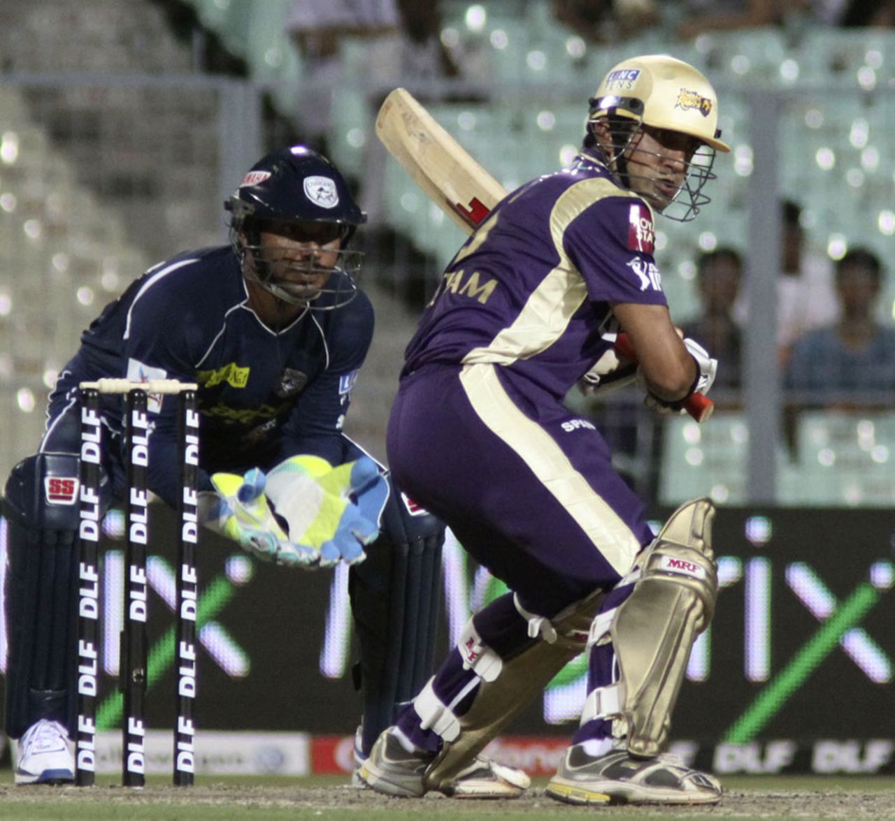 Gautam Gambhir got a quick 29, Kolkata Knight Riders v Deccan Chargers, IPL 2011, Kolkata, April 11, 2011