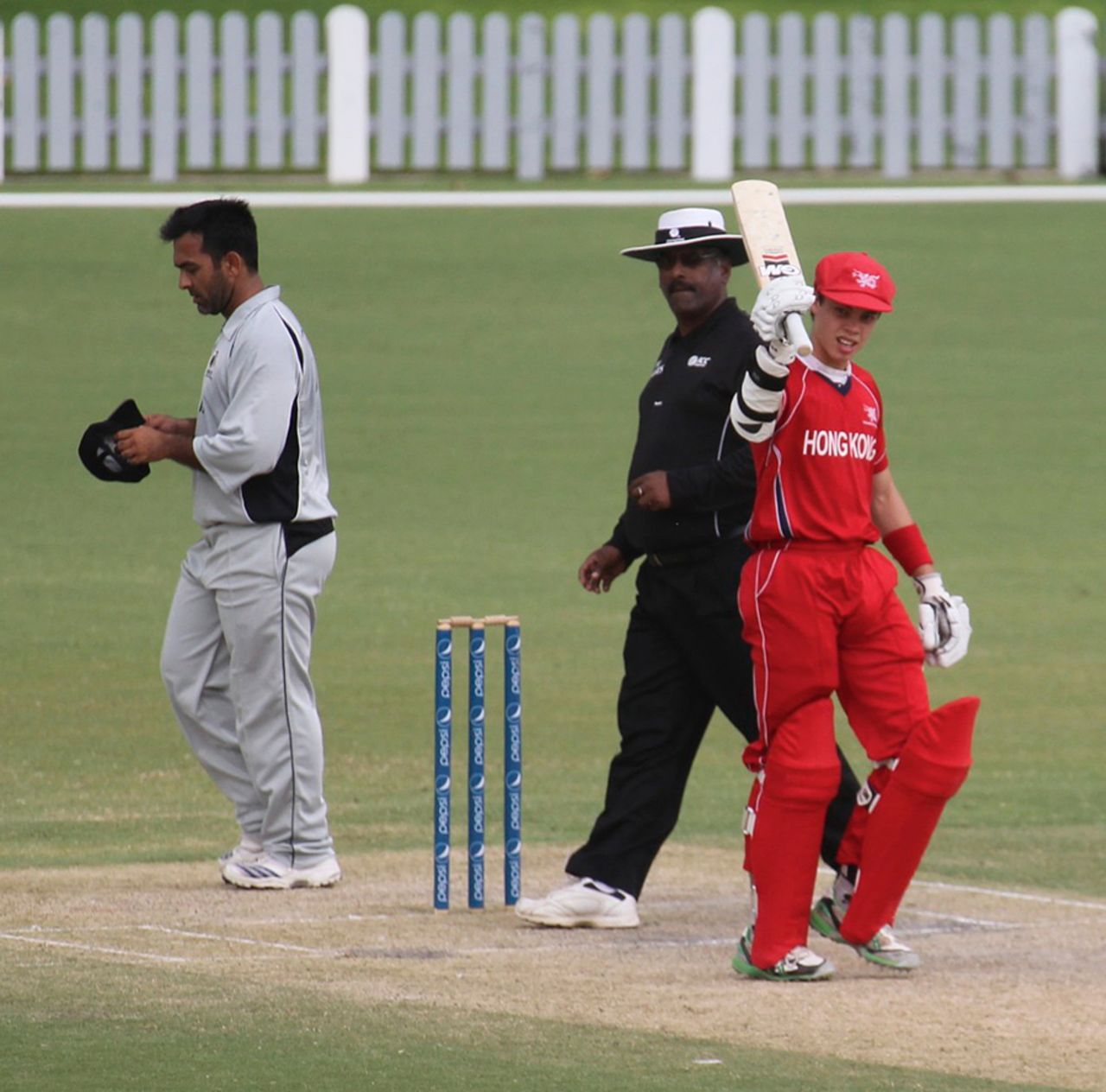 Mark Chapman's brilliant 81 was not enough to lift Hong Kong to victory over  UAE in the ICC WCL2 in Dubai n 11th April 2011 