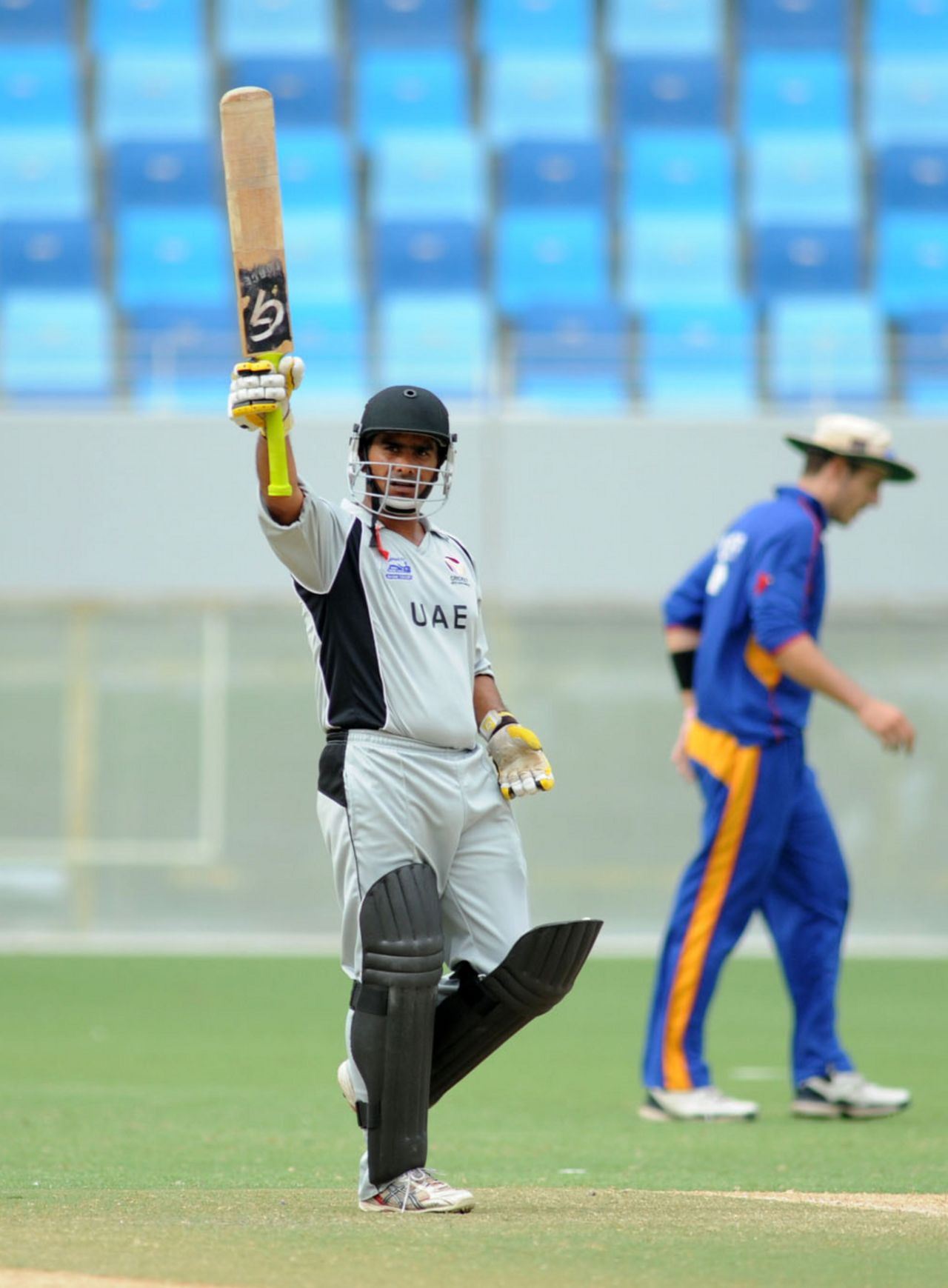 Saqib Ali's fifty helped UAE to a five-wicket win over Namibia in the Division Two final, United Arab Emirates v Namibia, WCL Division 2, Dubai. April 15, 2011