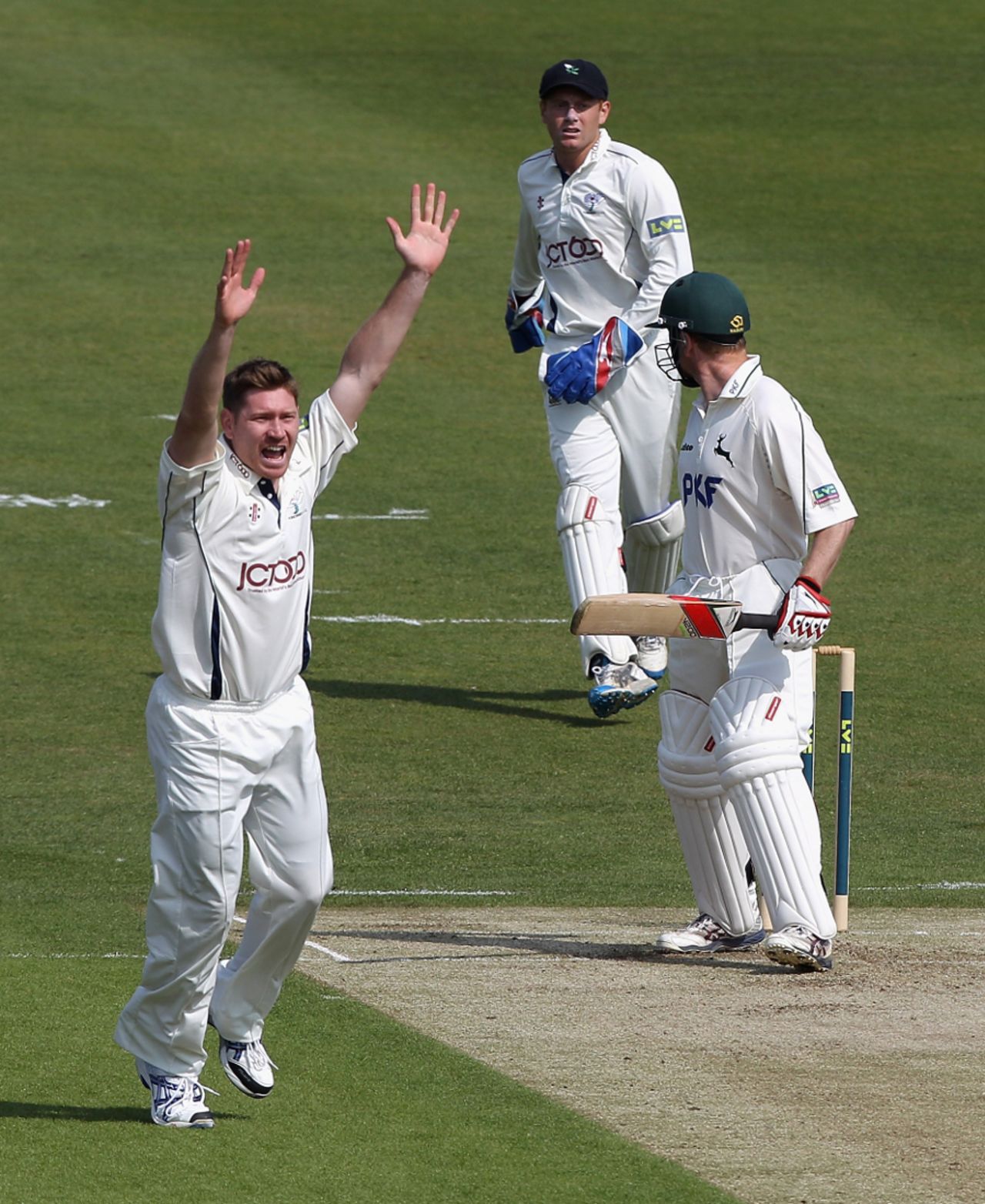 Rich Pyrah collected a career-best 5 for 58 against Nottinghamshire, Yorkshire v Nottinghamshire, County Championship Division One, Headingley, April 20 2011