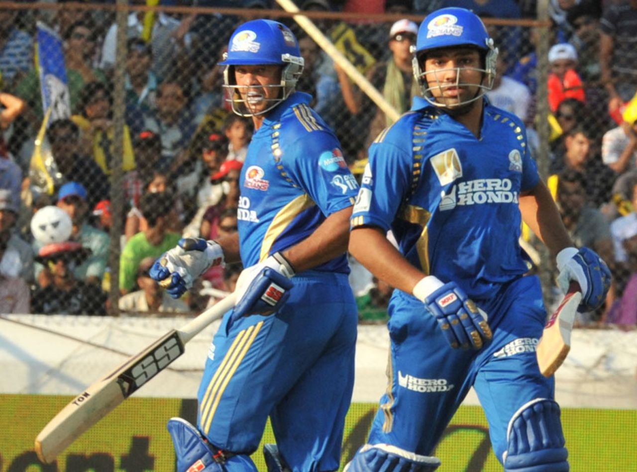 Andrew Symonds and Rohit Sharma put on 102 runs, Deccan Chargers v Mumbai Indians, IPL 2011, Hyderabad, April 24, 2011