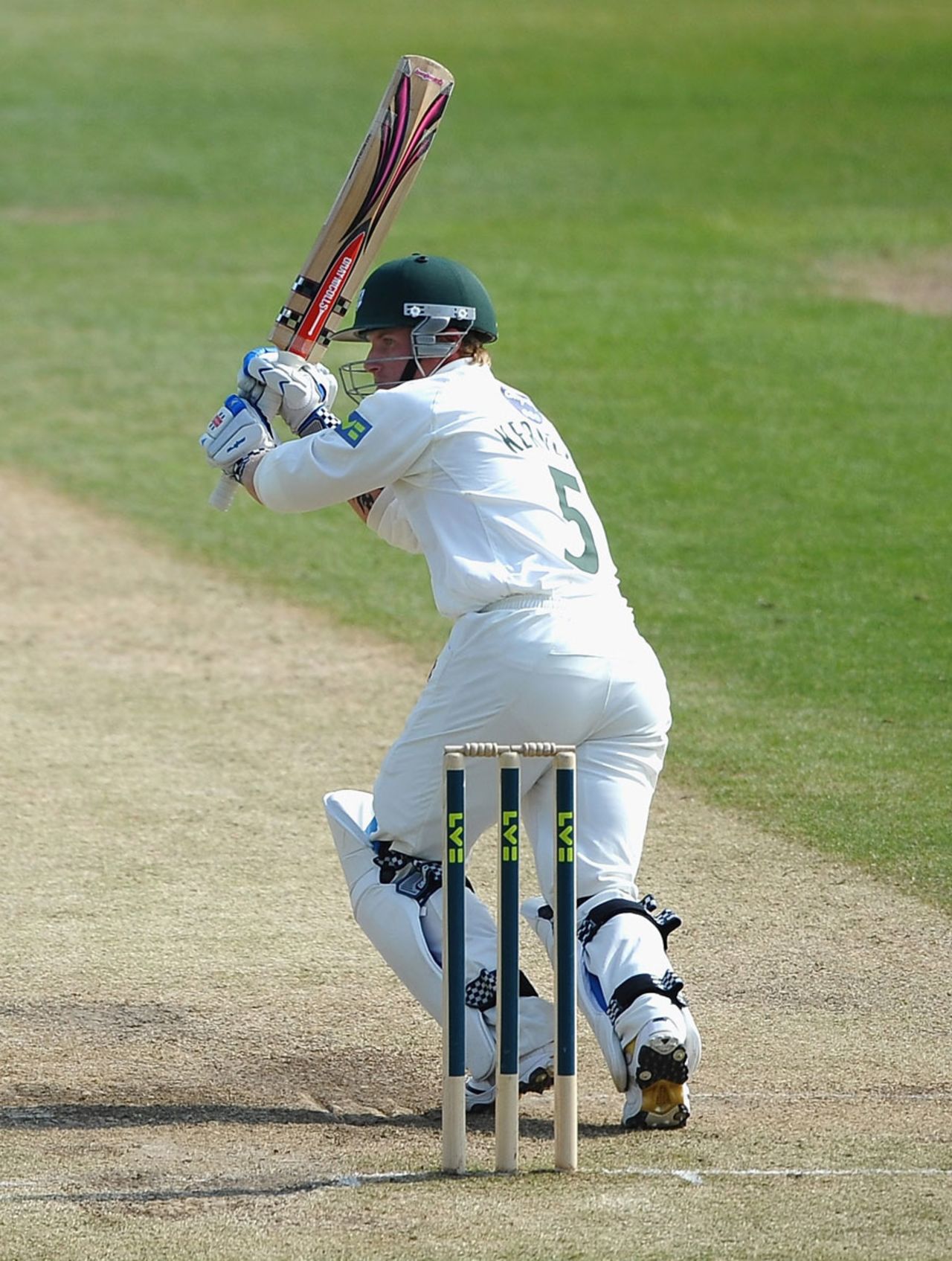 Alexei Kervezee scored a fighting century to keep Worcestershire in the match at Trent Bridge, Nottinghamshire v Worcestershire, County Championship, Division One, Trent Bridge, April 28, 2011