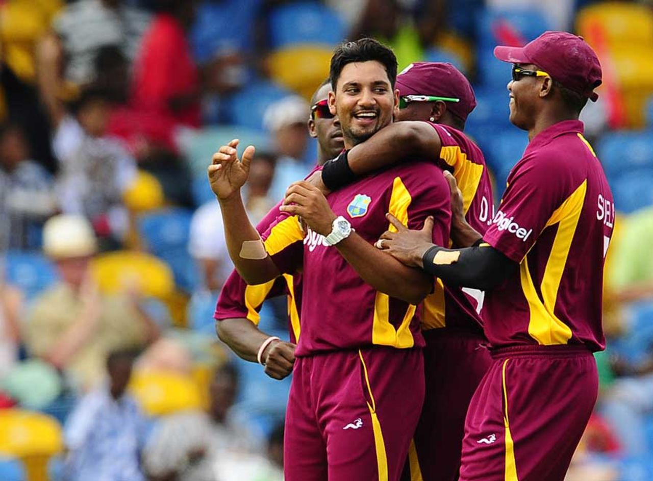 Ravi Rampaul gave West Indies hope with three early wickets, West Indies v Pakistan, 3rd ODI, Barbados, April 28, 2011