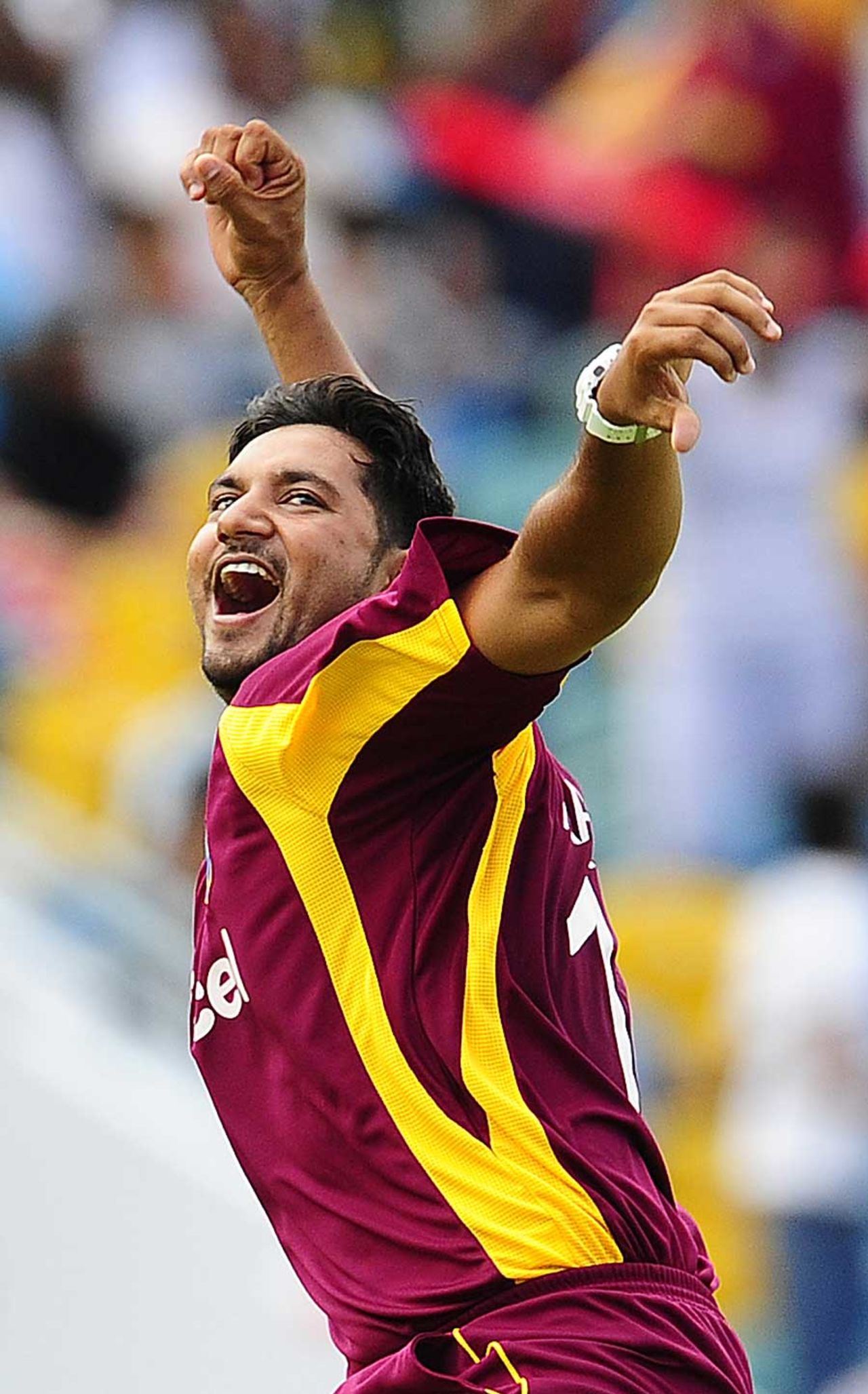Ravi Rampaul bowled with pace and hostility, West Indies v Pakistan, 3rd ODI, Barbados, April 28, 2011