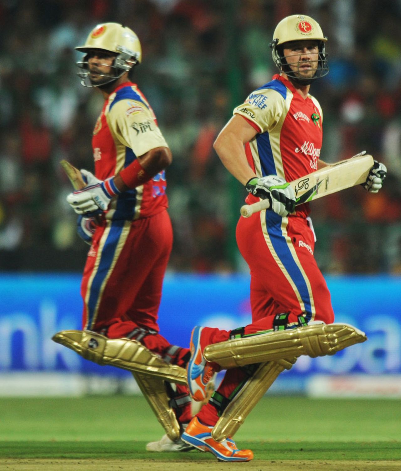 Virat Kohli and AB de Villiers added 66 runs, Royal Challengers Bangalore v Pune Warriors, IPL 2011, Bangalore, April 29, 2011