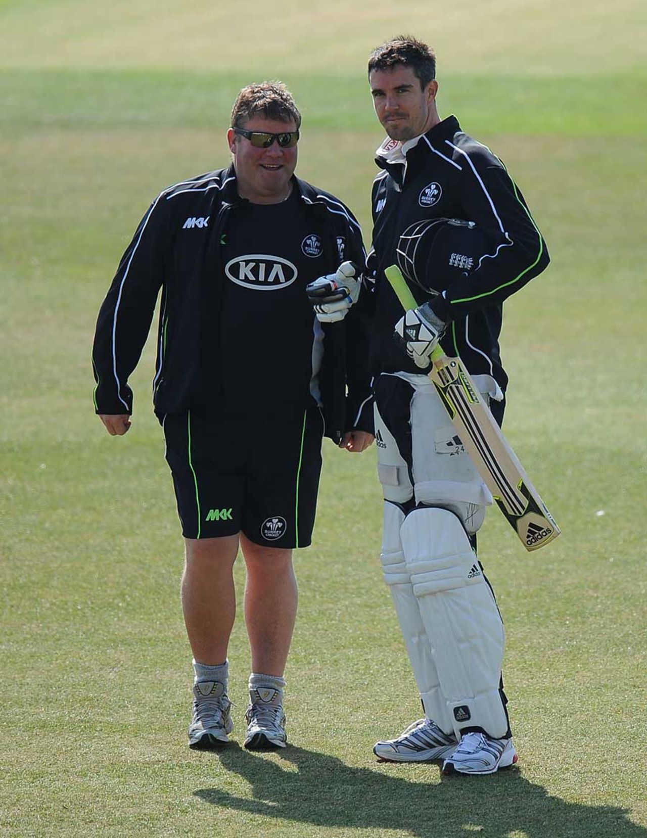Kevin Pietersen was back in the nets with Surrey, The Oval, May 4, 2011