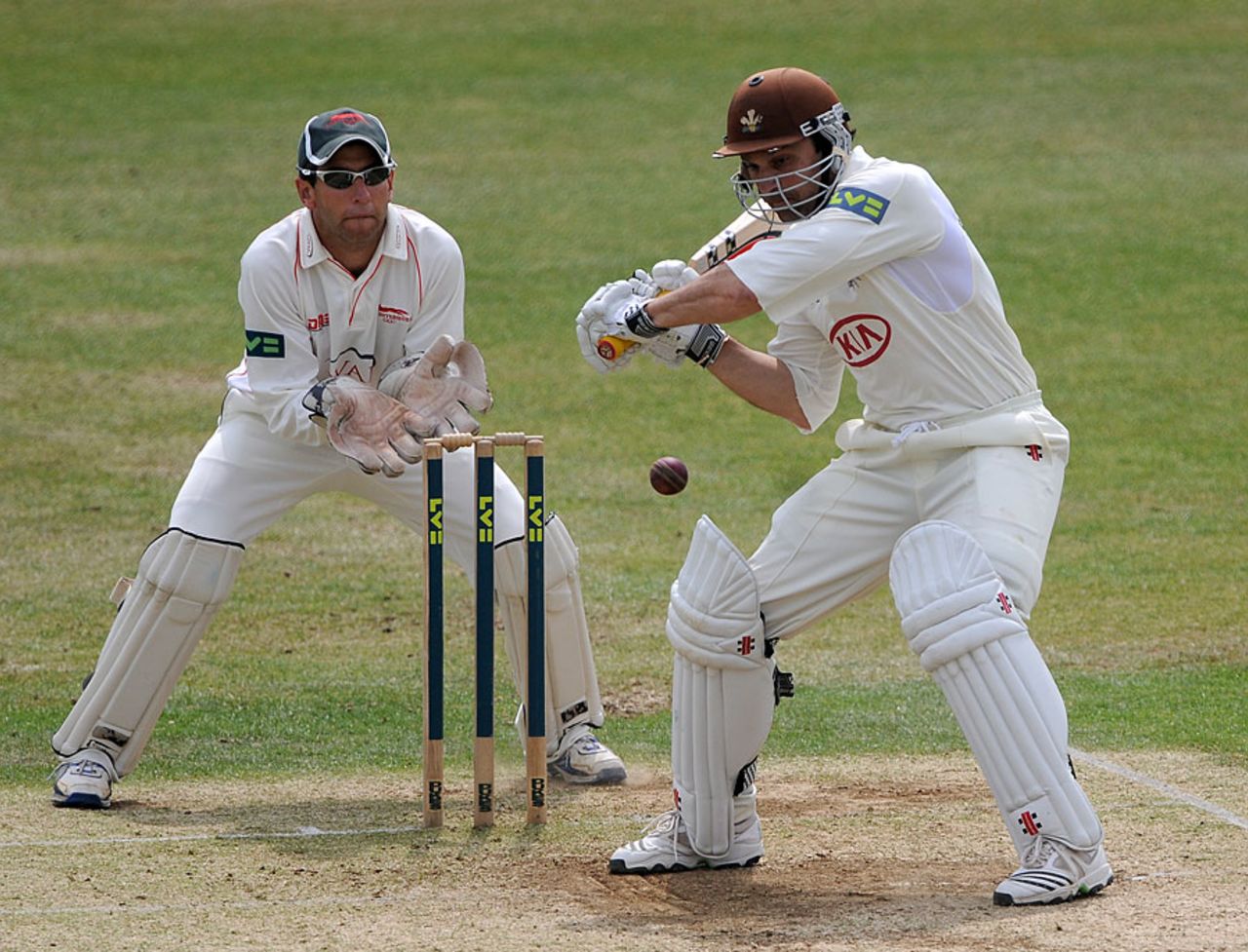 Mark Ramprakash made 91 to set up Surrey's declaration, Surrey v Leicestershire, County Championship, Division Two, The Oval, May 6, 2011