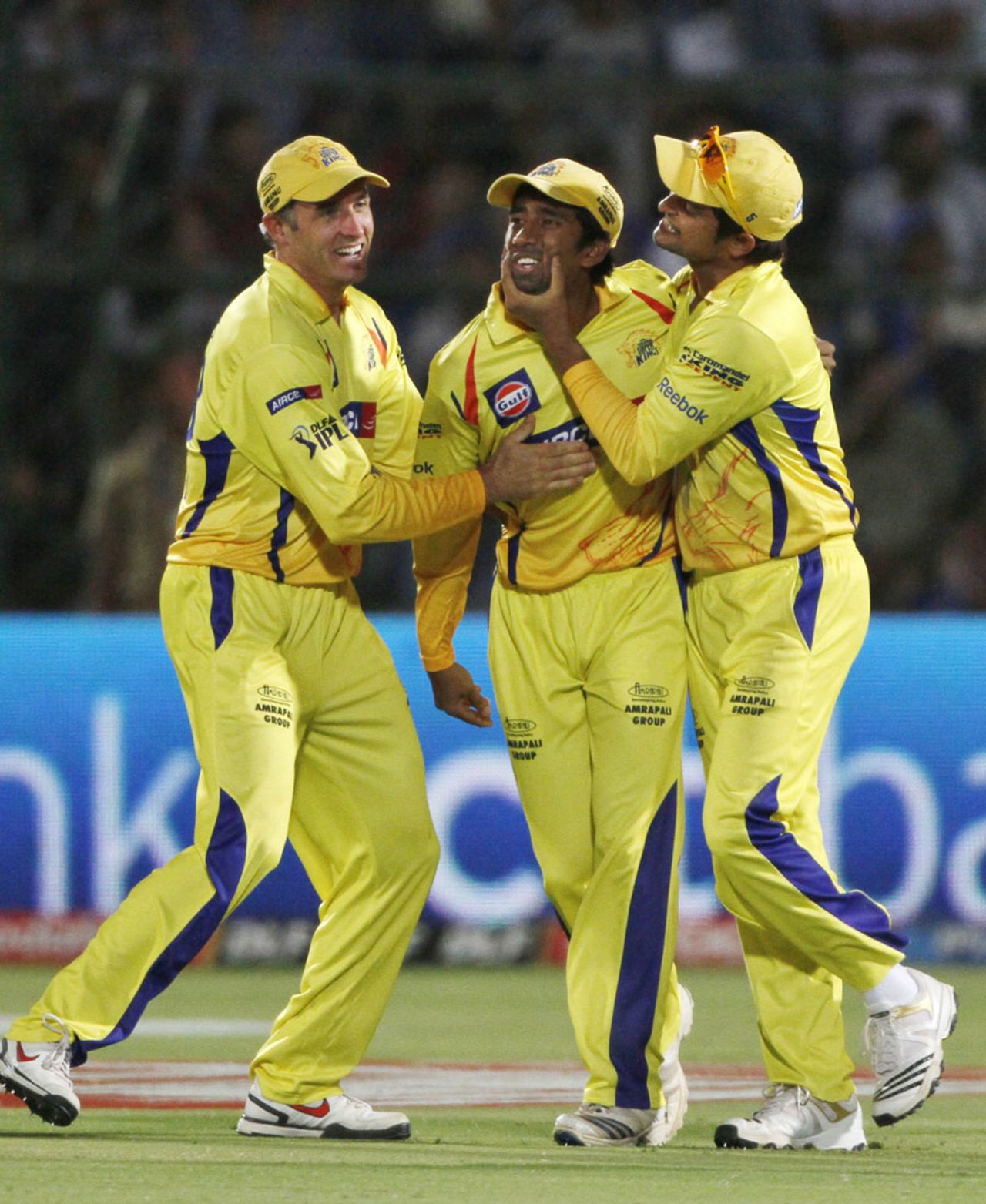 Wriddhiman Saha took a smart catch to get rid of Ross Taylor, Rajasthan v Chennai, IPL 2011, Jaipur, May 9, 2011