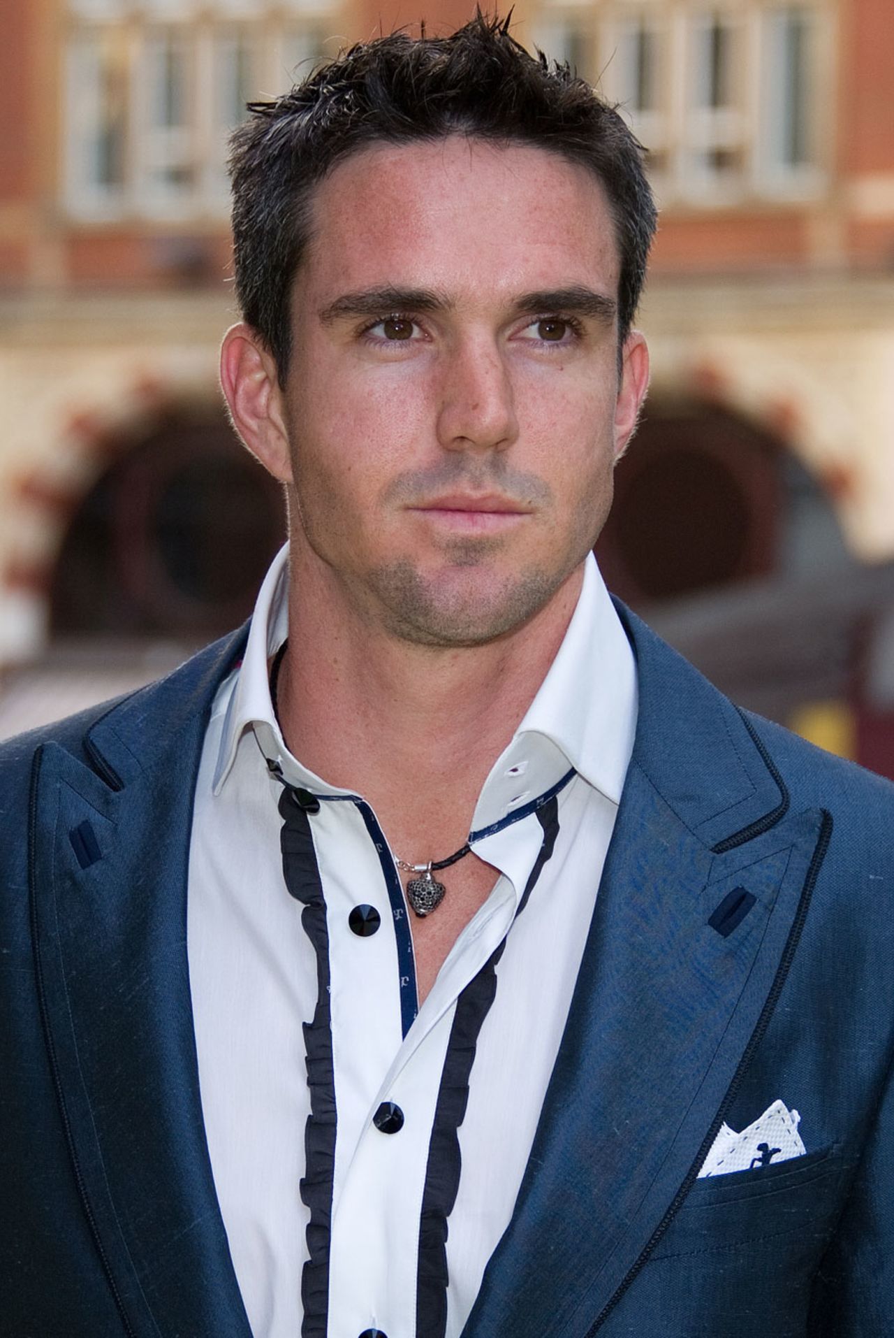 Kevin Pietersen arrives for the European premiere of 'Fire in Babylon', London, May 9, 2011