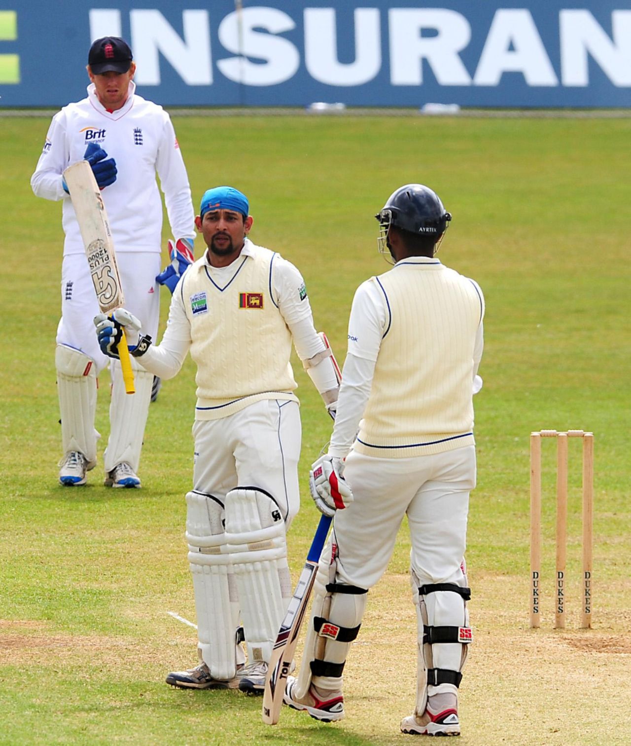 Tillakaratne Dilshan reached his second century of Sri Lanka's tour against England Lions, England Lions v Sri Lankans, Tour match, Derby, May 21, 2011