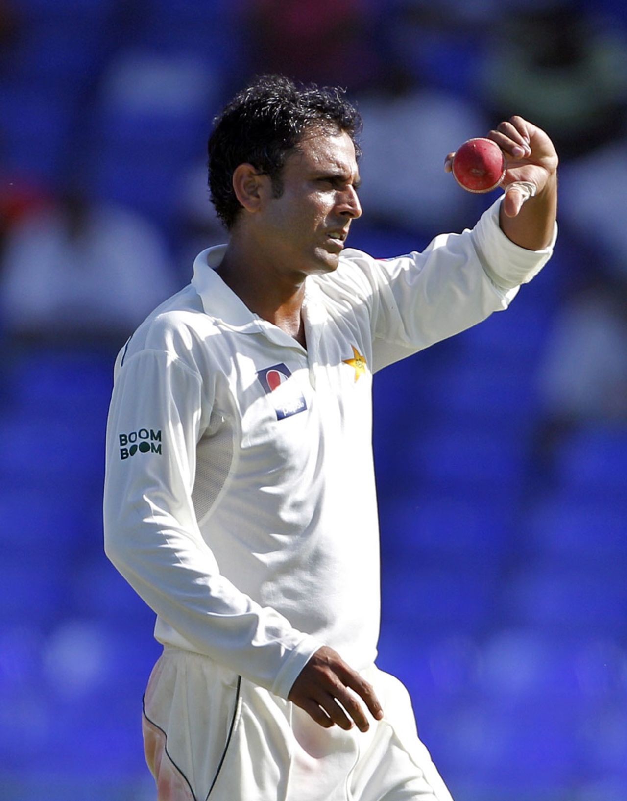 Abdur Rehman ended the fourth day with 3 for 26, West Indies v Pakistan, 2nd Test, St Kitts, 4th day, May 23, 2011