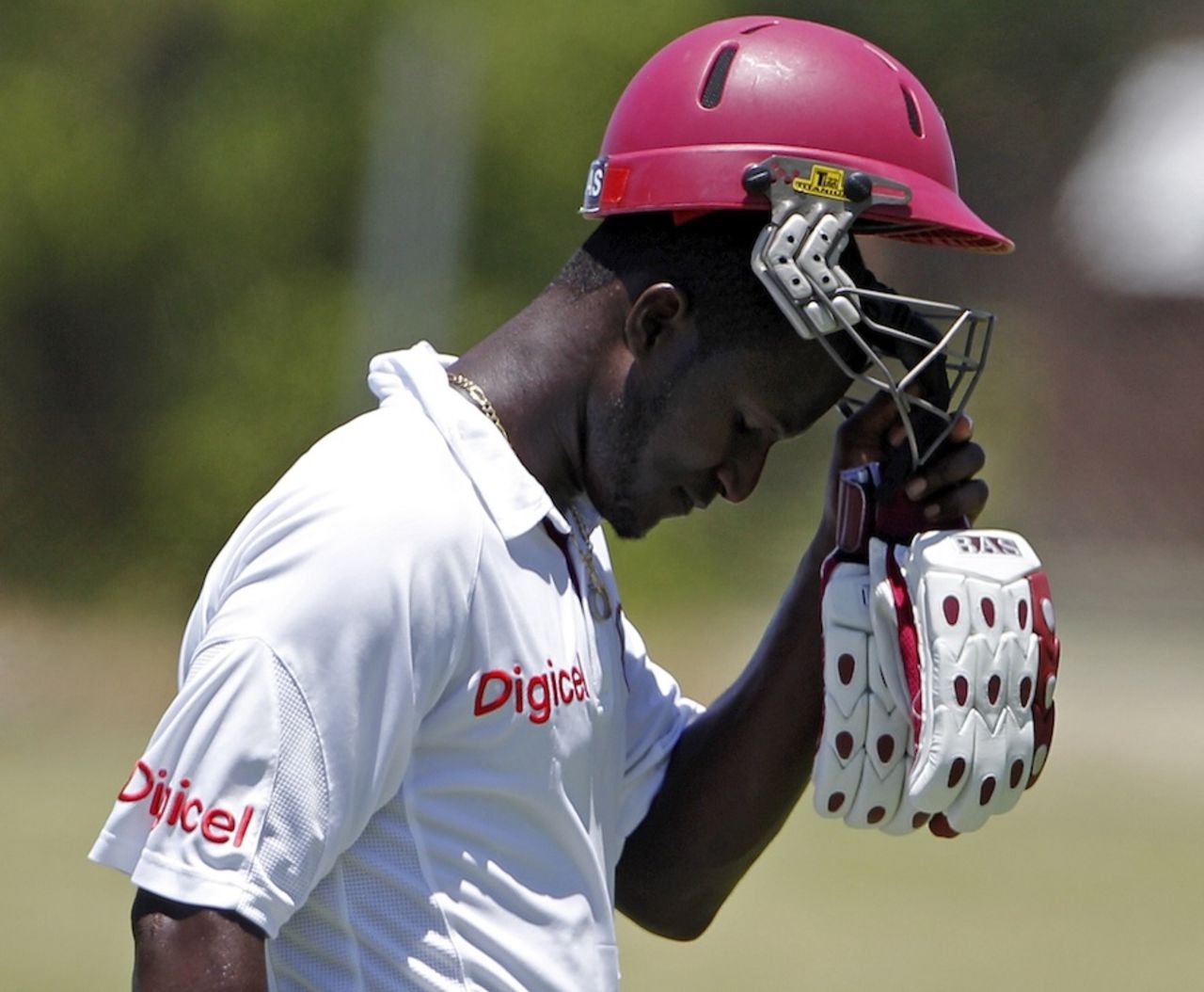 Darren Sammy was dismissed for 41, West Indies v Pakistan, 2nd Test, St Kitts, 5th day, May 24, 2011