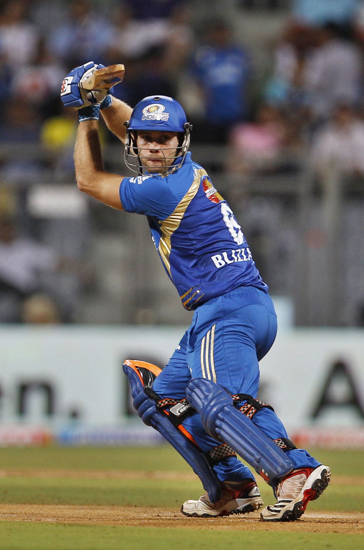 Aiden Blizzard slammed a 29-ball fifty, Mumbai v Kolkata, Eliminator, IPL 2011, Mumbai, May 25, 2011