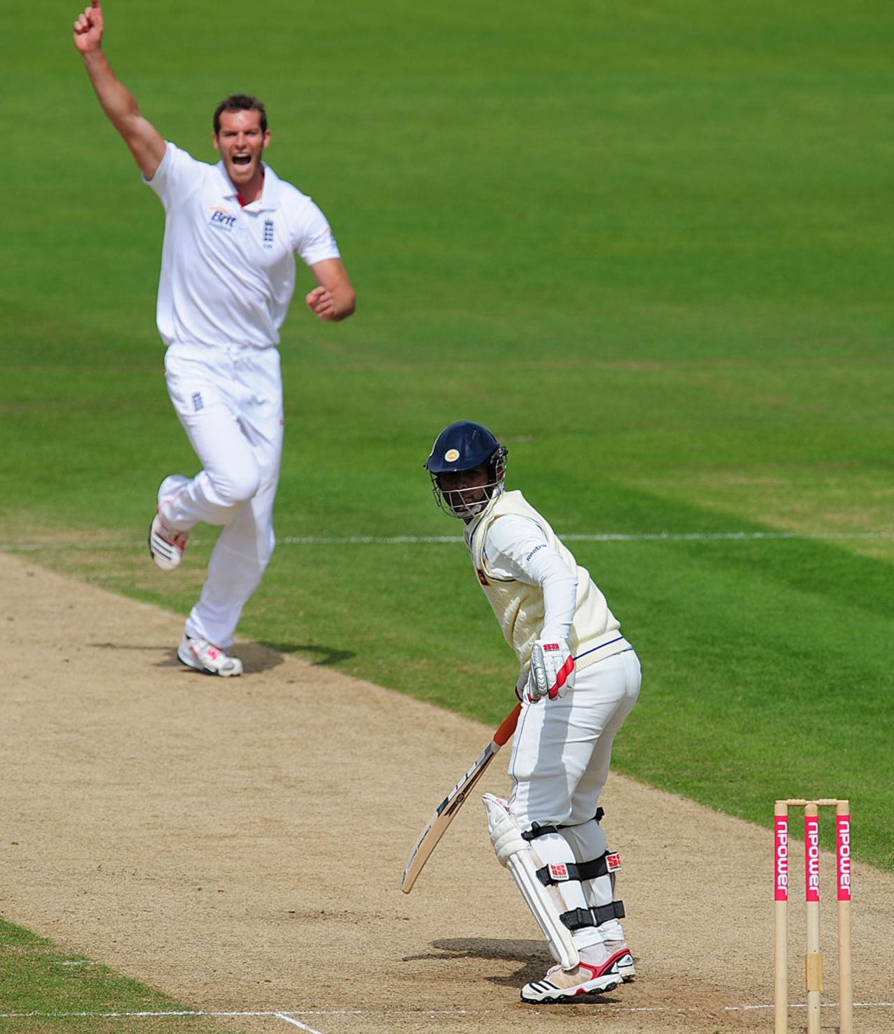 Chris Tremlett pace and bounce was too much for Sri Lanka's batsmen, England v Sri Lanka, 1st Test, Cardiff, 5th day, May 30, 2011