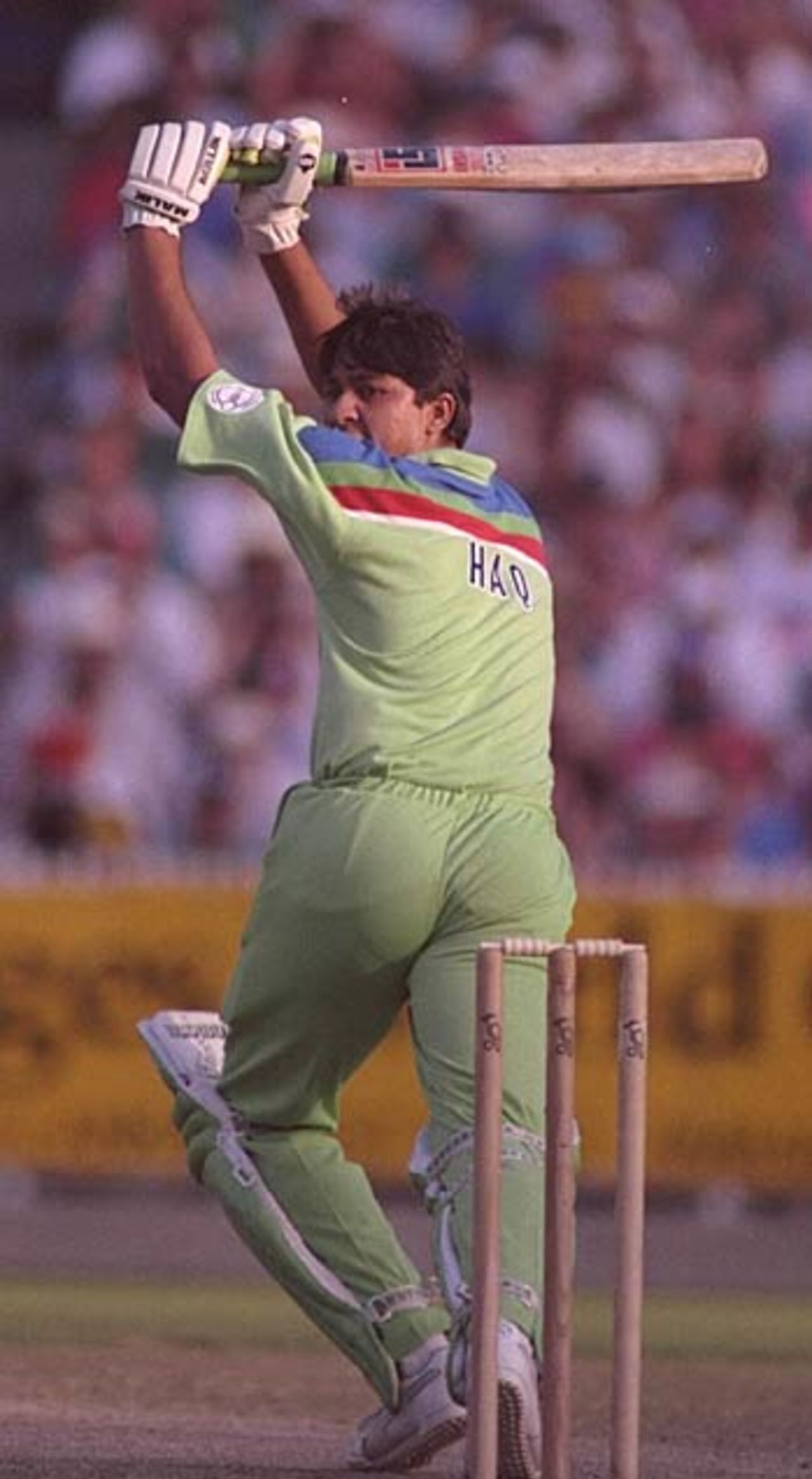 Inzamam-ul-Haq hits out, Pakistan v England, World Cup final, March 1992