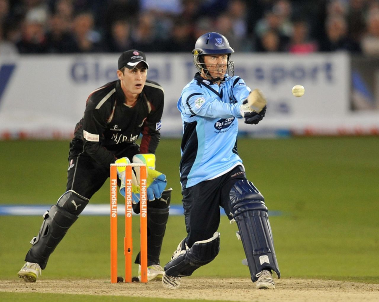 Murray Goodwin top-scored with 27 as Sussex defeated Somerset by six wickets, Sussex v Somerset, Friends Life t20, Hove, June 14 2011