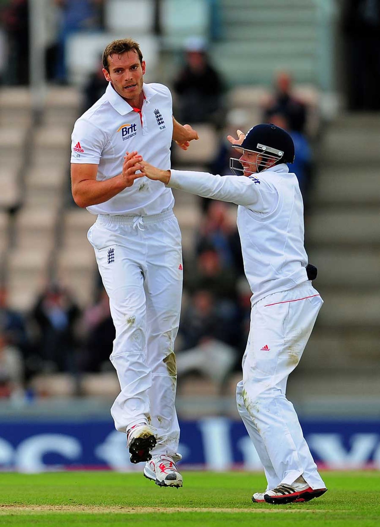 Chris Tremlett ended Lahiru Thirimanne's stubborn innings, England v Sri Lanka, 3rd Test, Rose Bowl, June 19, 2011