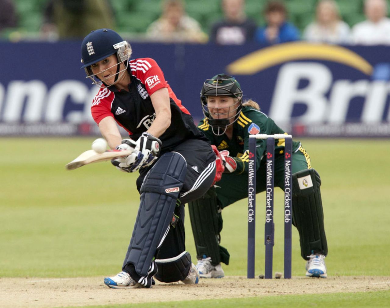Charlotte Edwards scored a run-a-ball 43, England Women v Australia Women, Bristol, NatWest Women's T20 Quadrangular Series, June 25, 2011