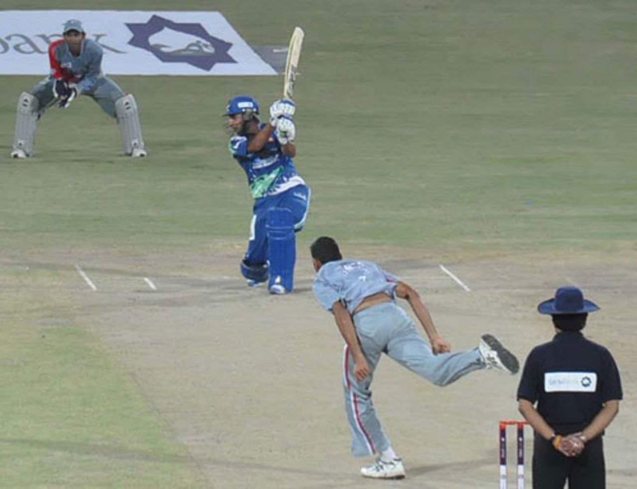 Rameez Raja cracked a thrilling 97, Karachi v Sialkot, Faysal Bank Super Eight T20 Cup, Faisalabad, June 30, 2011