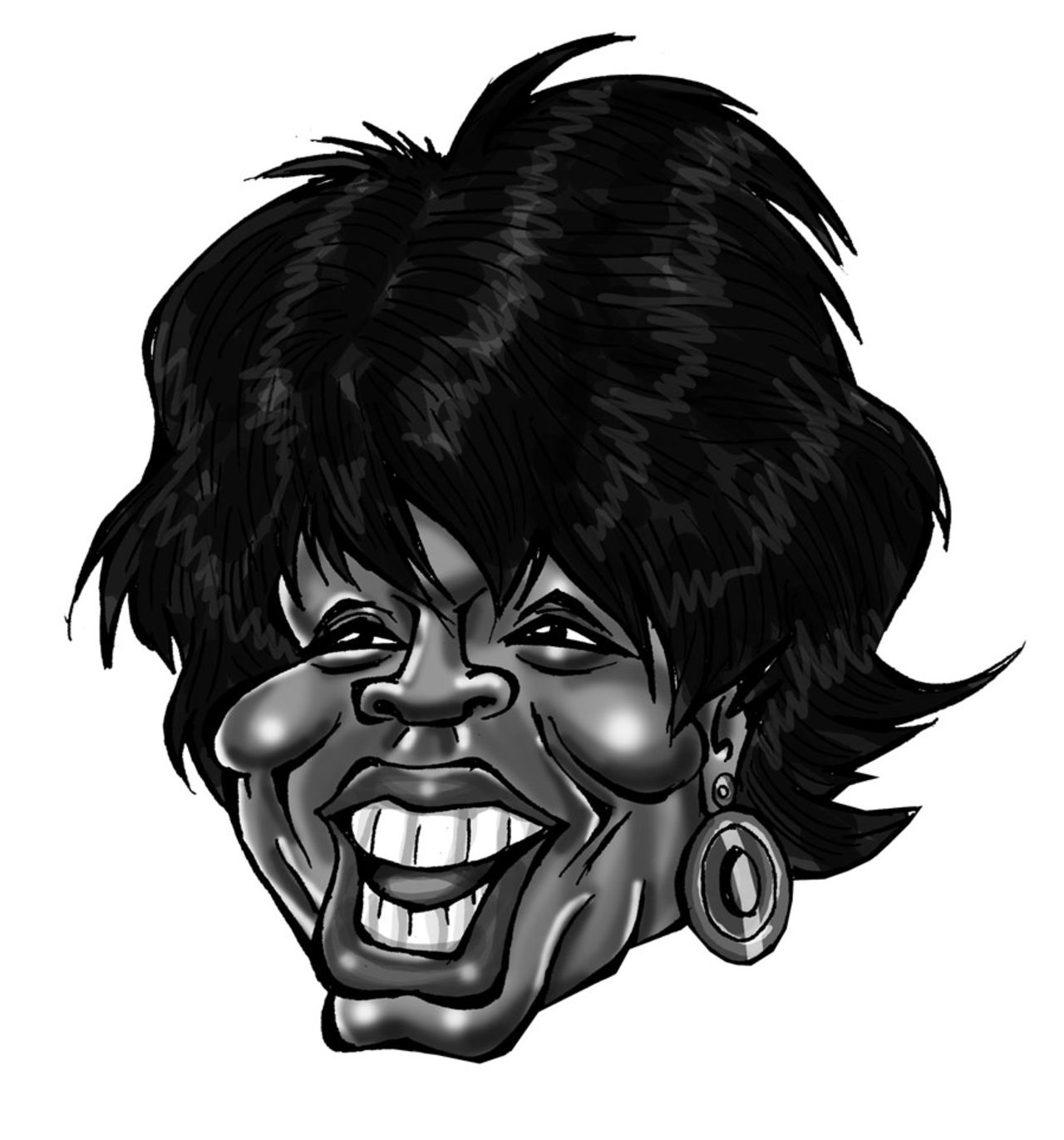 Illustration: Oprah Winfrey