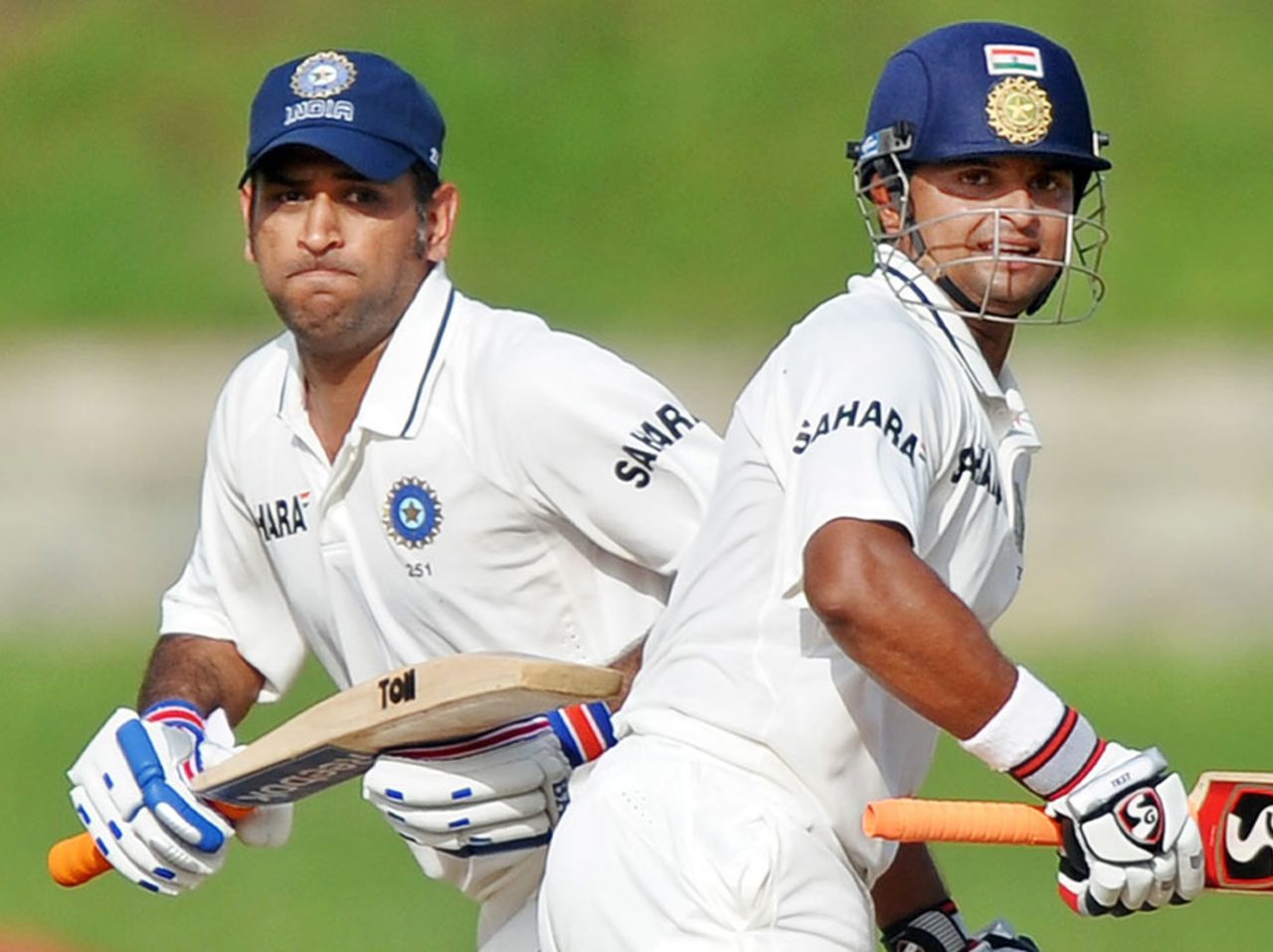 MS Dhoni and Suresh Raina added 103 for the sixth wicket, West Indies v India, 3rd Test, Dominica, 3rd day, July 8, 2011