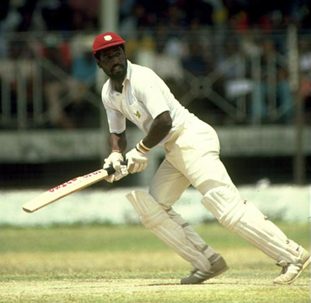 Viv Richards on his way to 180, West Indies v England, Barbados, March 1981