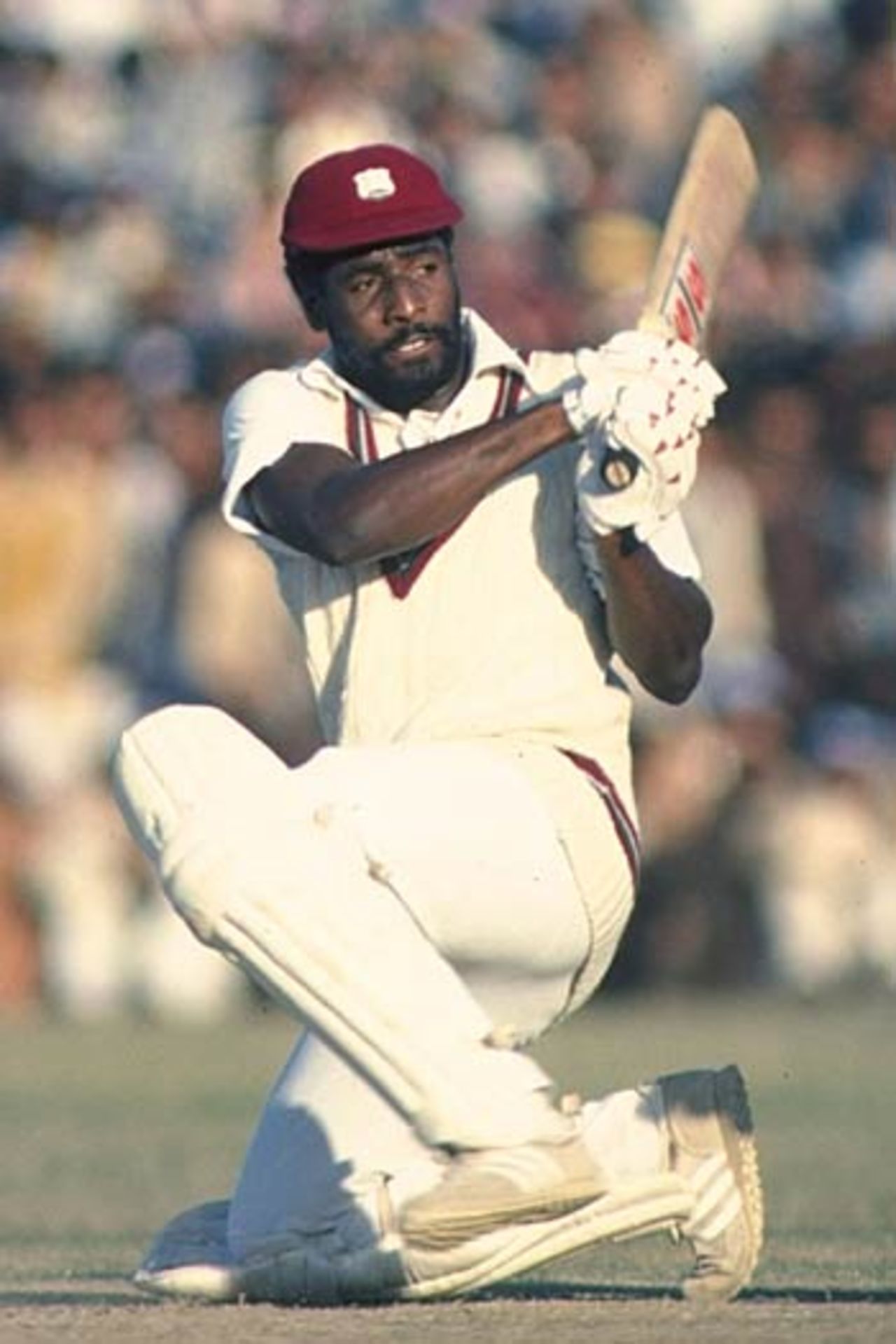 Viv Richards launches one, 1981