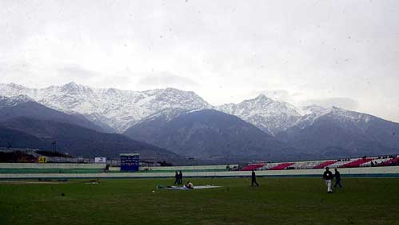 The Himachal Pradesh Cricket Association ground, Dharamsala