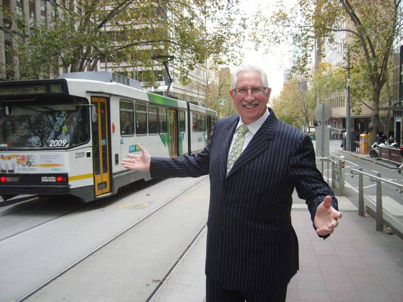 Max Walker in Melbourne, 2011