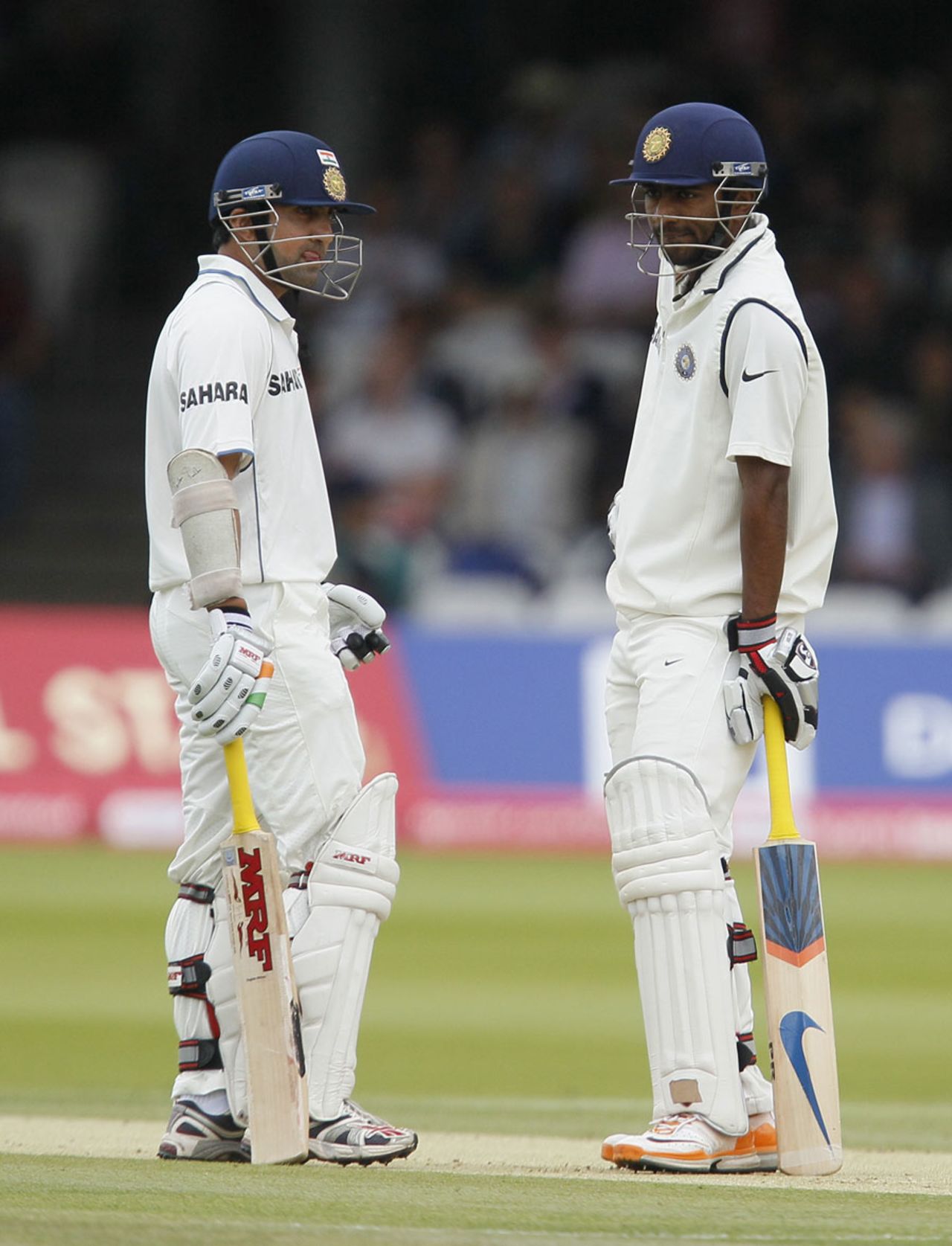 Gautam Gambhir and Abhinav Mukund put on 63 for the opening stand, England v India, 1st Test, Lord's, 3rd day, July 23, 2011